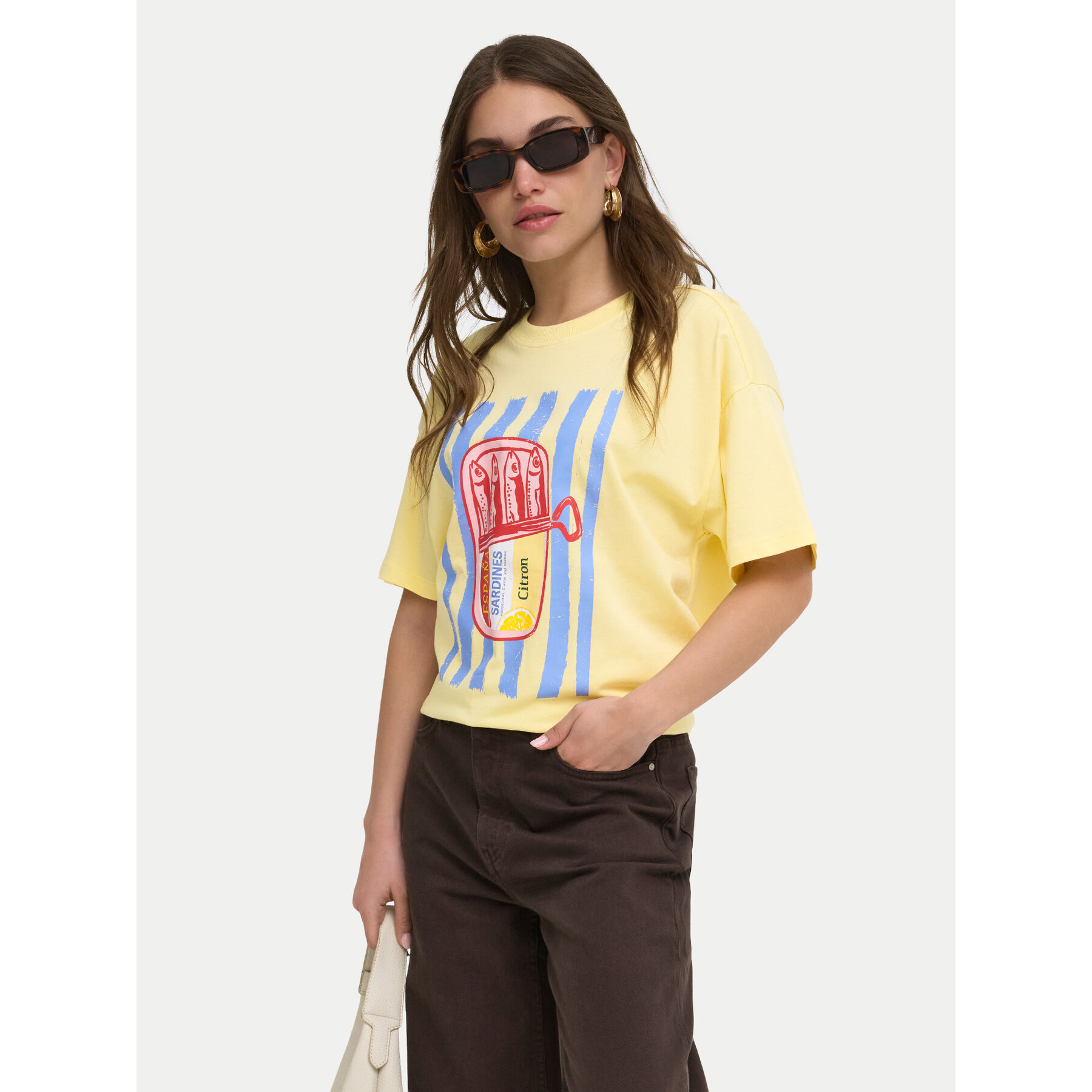 ONLY T-Shirt Vivvi 15346761 Czarny Regular Fit