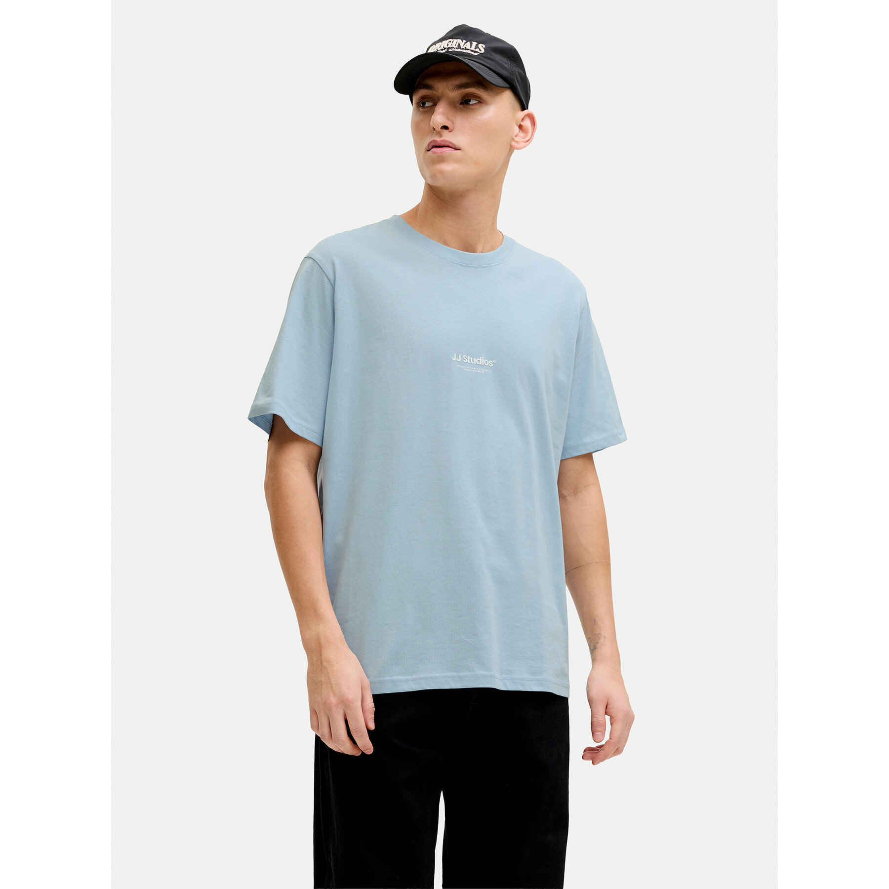 Jack & Jones T-Shirt Soho 12297678 Niebieski Regular Fit
