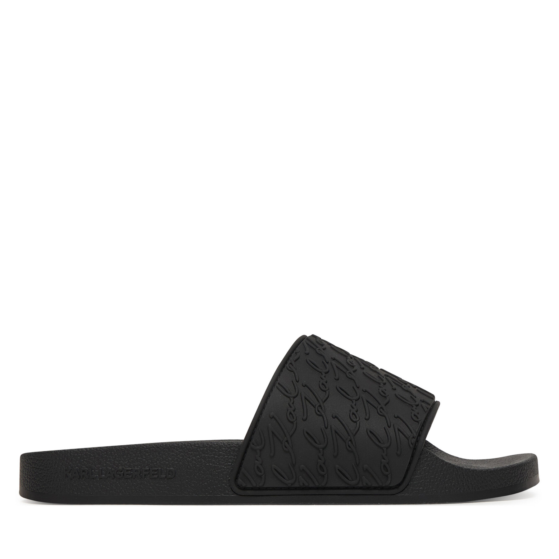 KARL LAGERFELD Klapki KL80903C Czarny