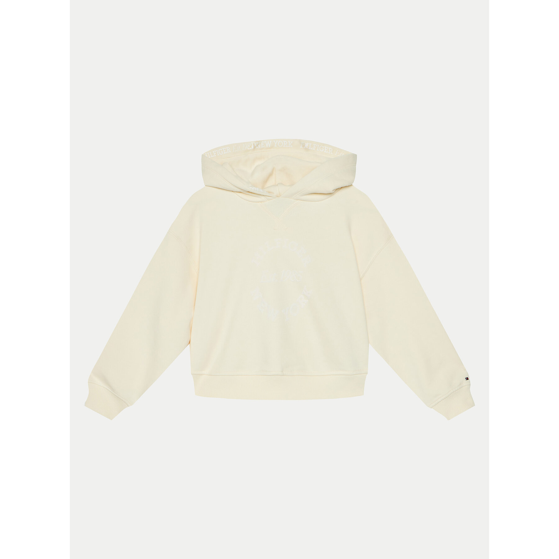 Tommy Hilfiger Bluza KG0KG08322 Beżowy Relaxed Fit