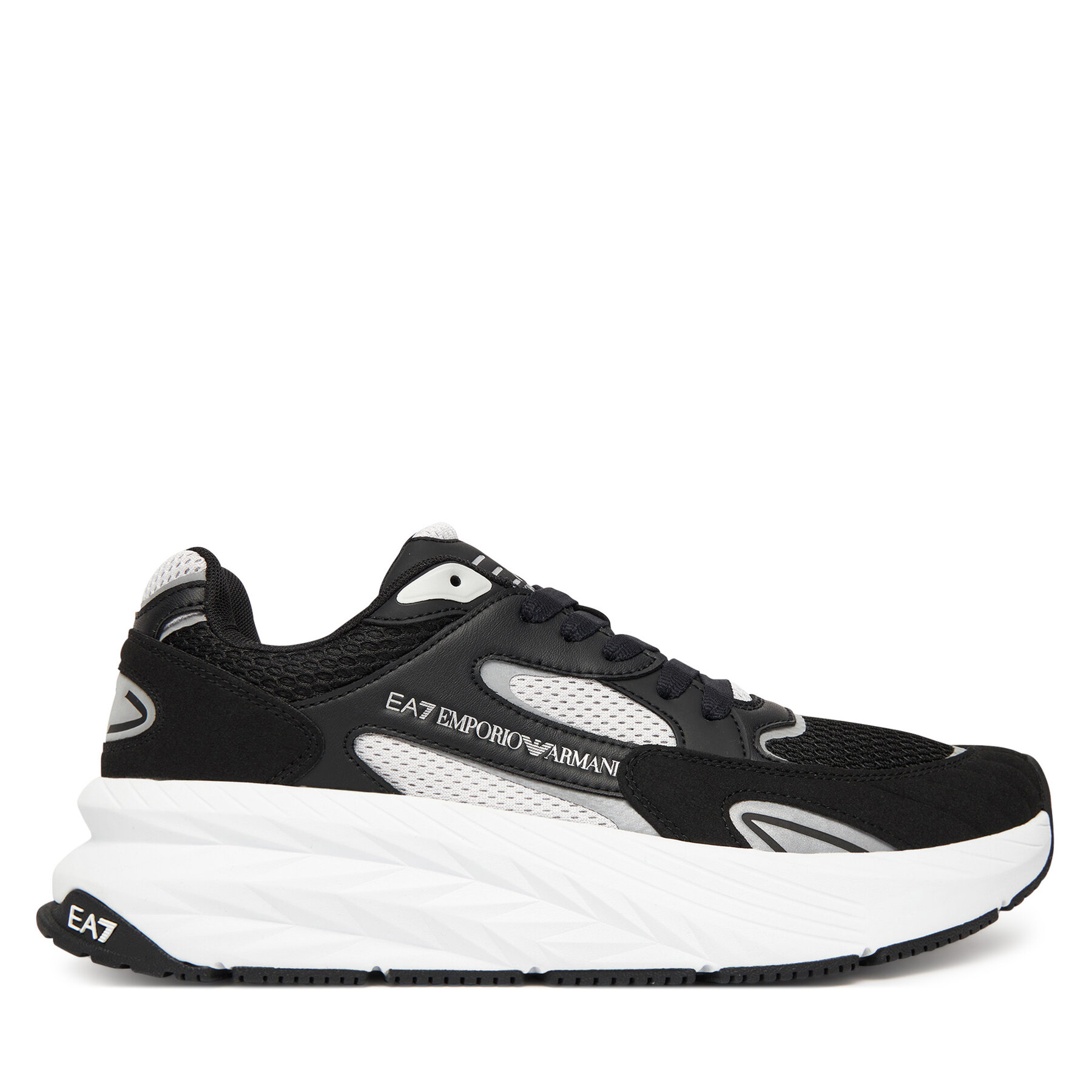 EA7 Emporio Armani Sneakersy 7X000342 AF18617 MZ192 Czarny