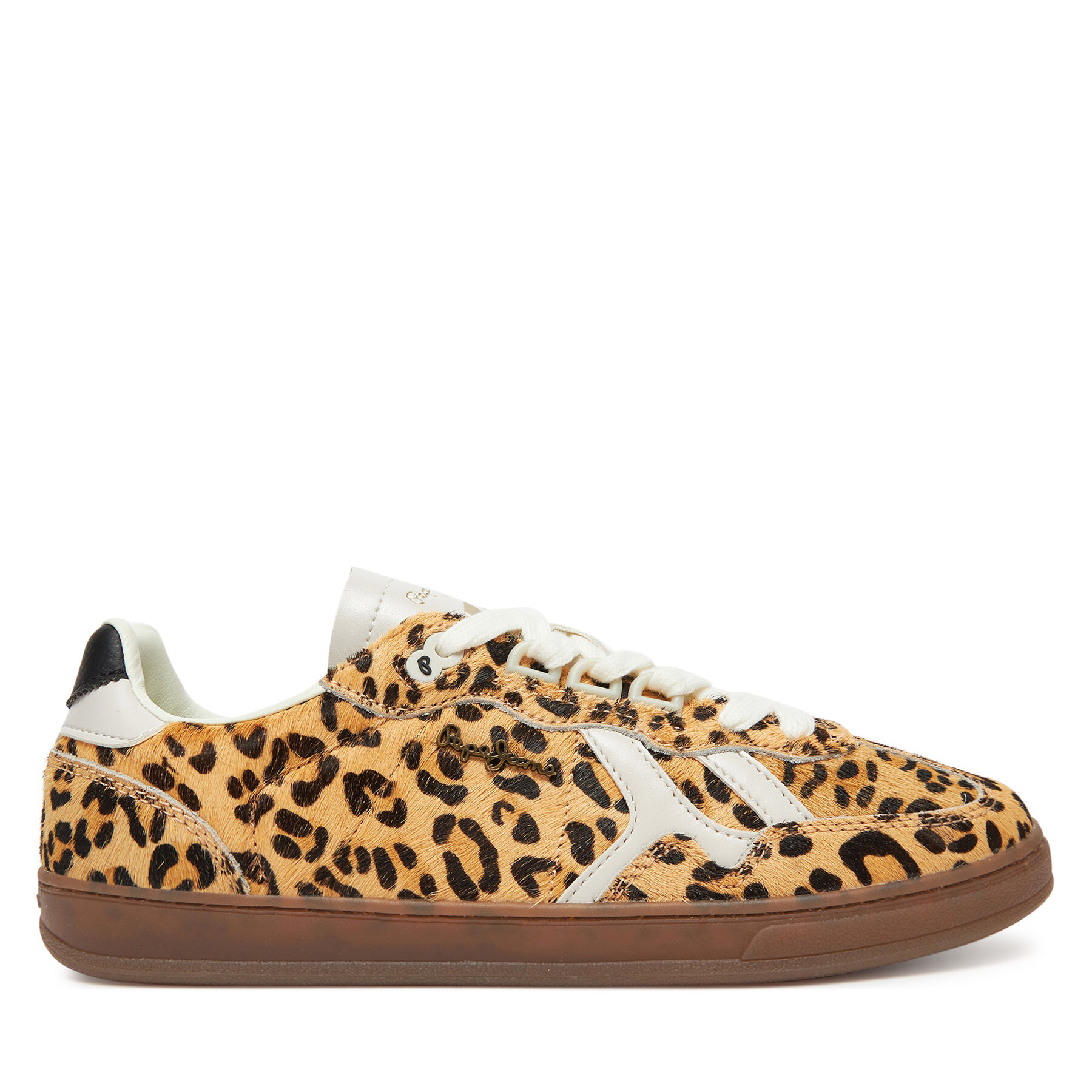 Pepe Jeans Sneakersy Ball Top W PLS00035 Beżowy