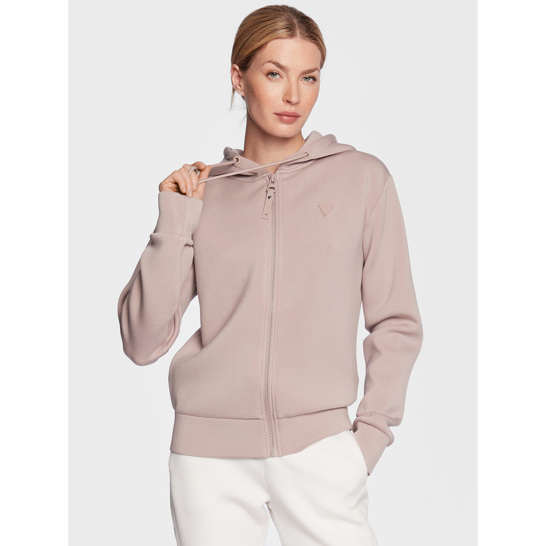 Guess Bluza Allie V3RQ11 K7UW2 Różowy Regular Fit