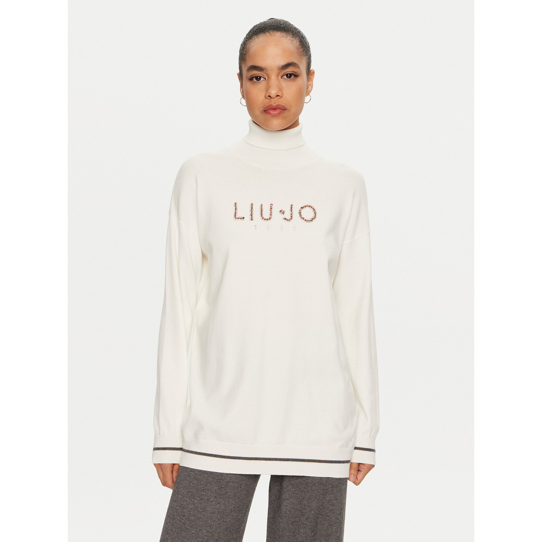 Liu Jo Sport Golf TF4316 MS63M Biały Regular Fit