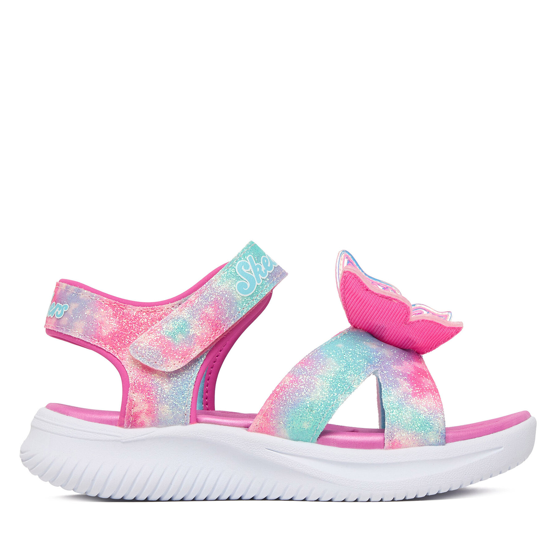 Skechers Sandały Jumpsters Sandal - Butterfly Brites 303109L/PKMT Różowy