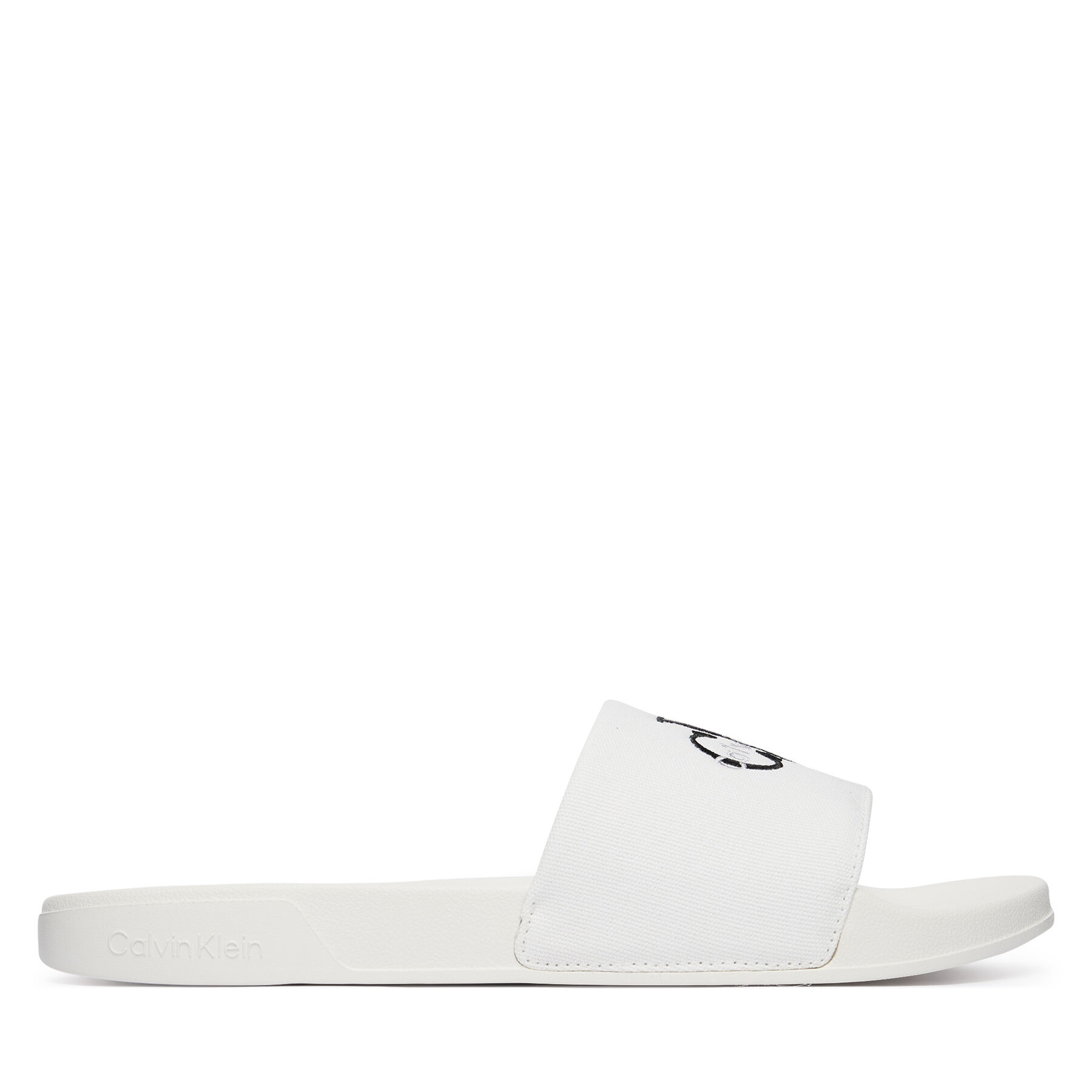 Calvin Klein Klapki Ess Slide Cv YM0YM01393 Biały