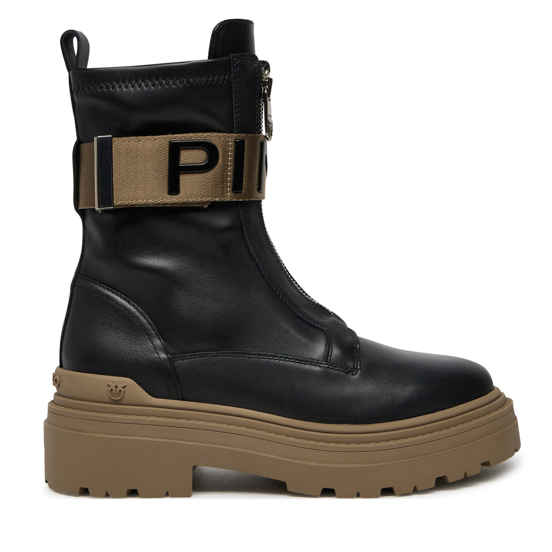 PINKO Botki Mia 13 SD0219P061 Czarny