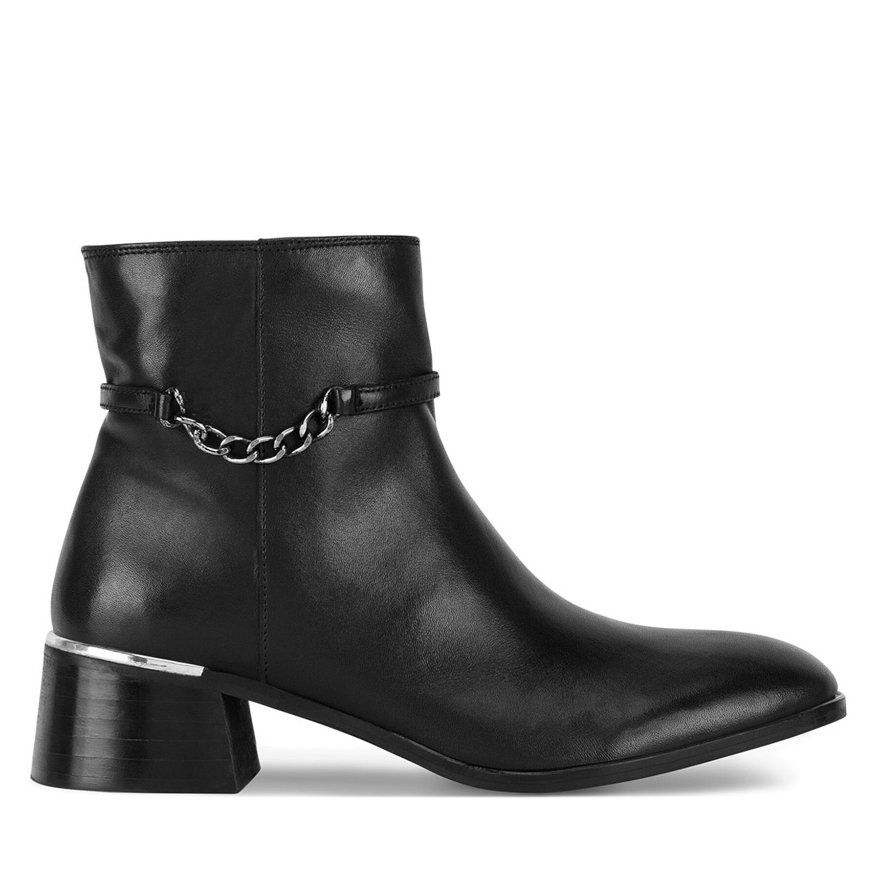 Sergio Bardi Botki WI32-E1097-02SB Czarny
