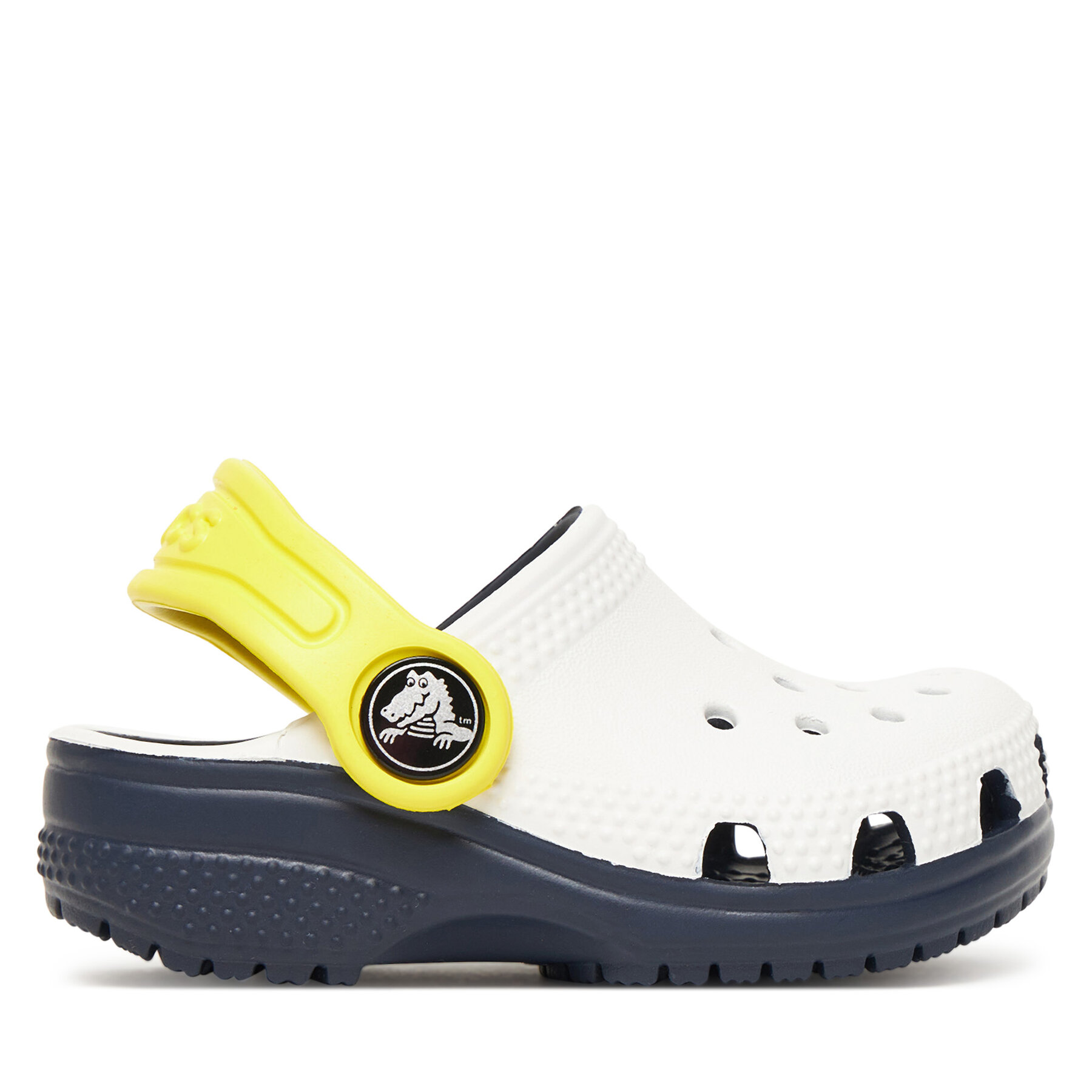 Crocs Klapki Toddler Retro Sport Classic Clog 211265 Biały