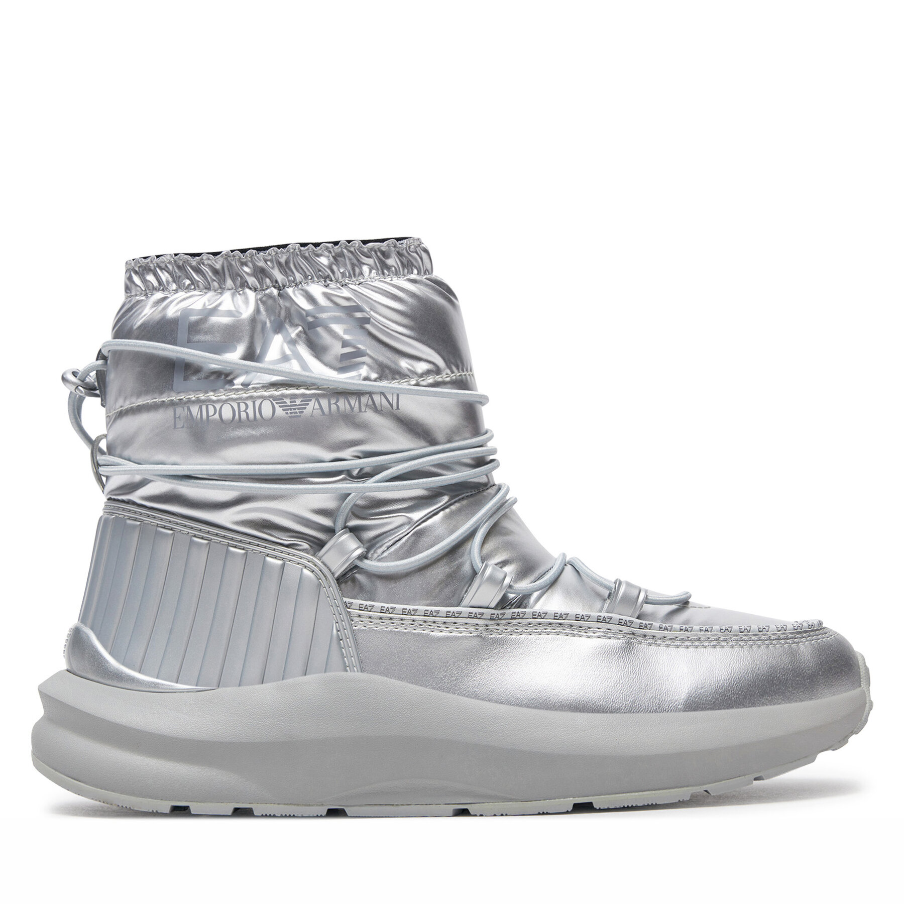 EA7 Emporio Armani Śniegowce X8M002 XK230 U061 Szary