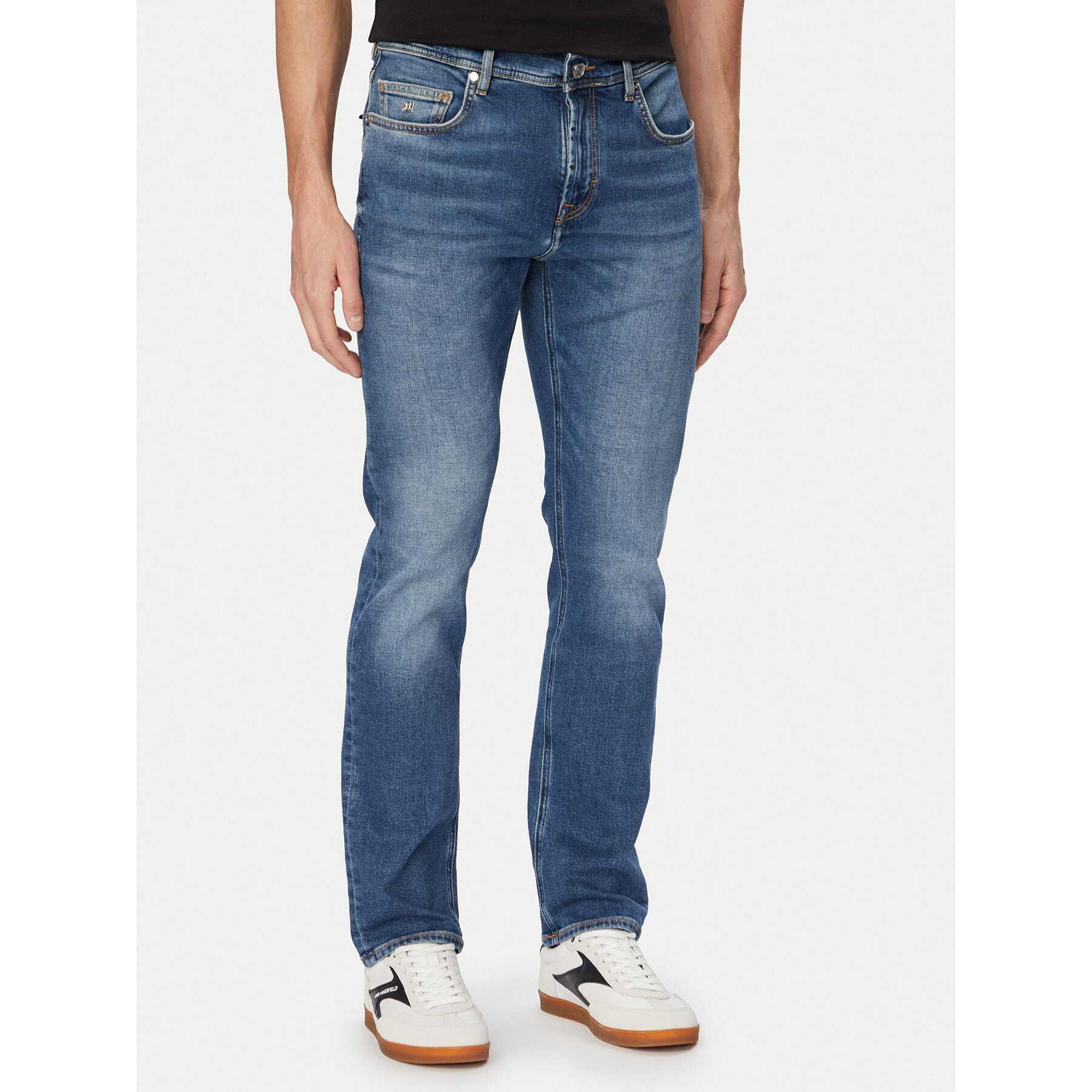 KARL LAGERFELD Jeansy 265501 500890 Niebieski Slim Fit