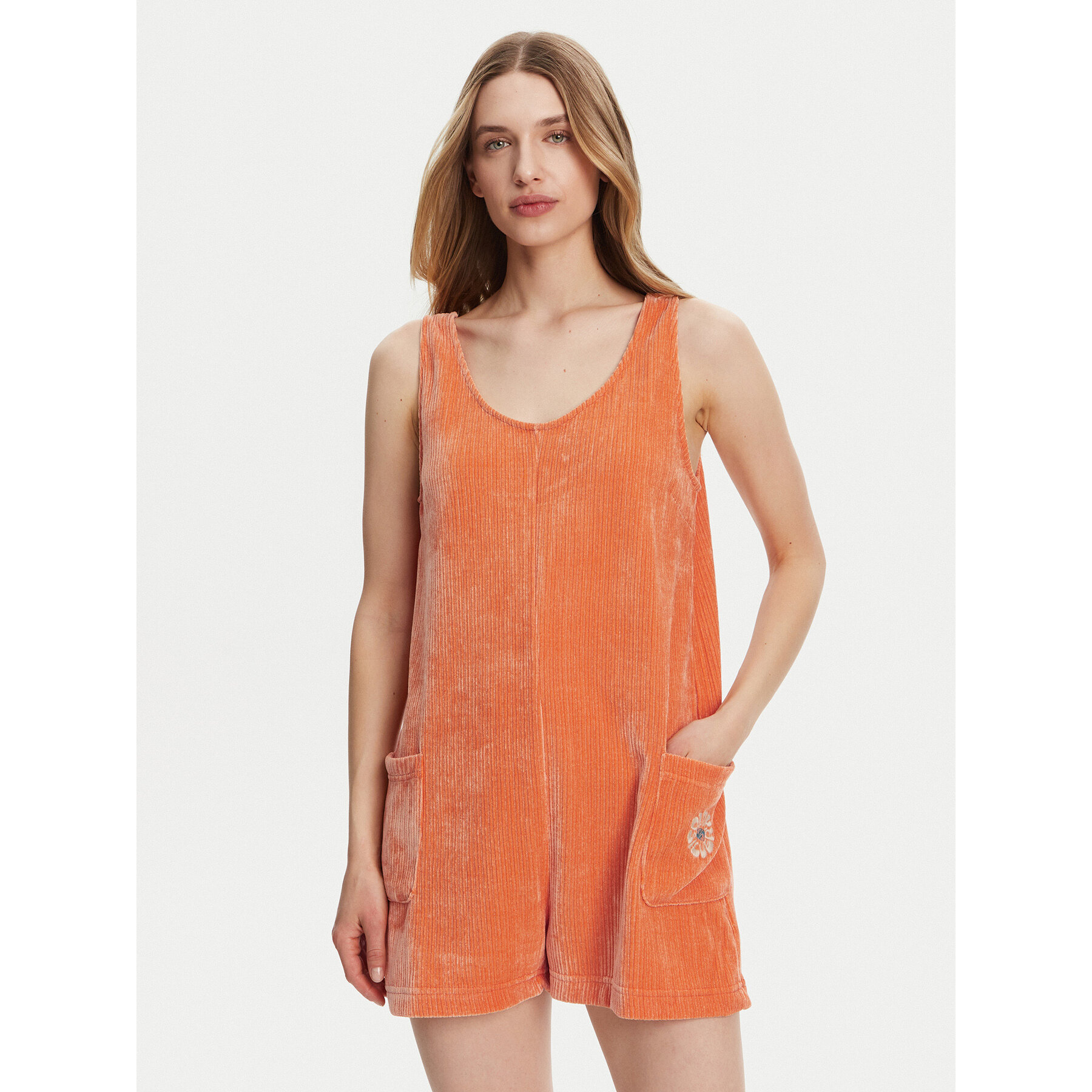 Quiksilver Kombinezon EQWKD03037 Pomarańczowy Regular Fit