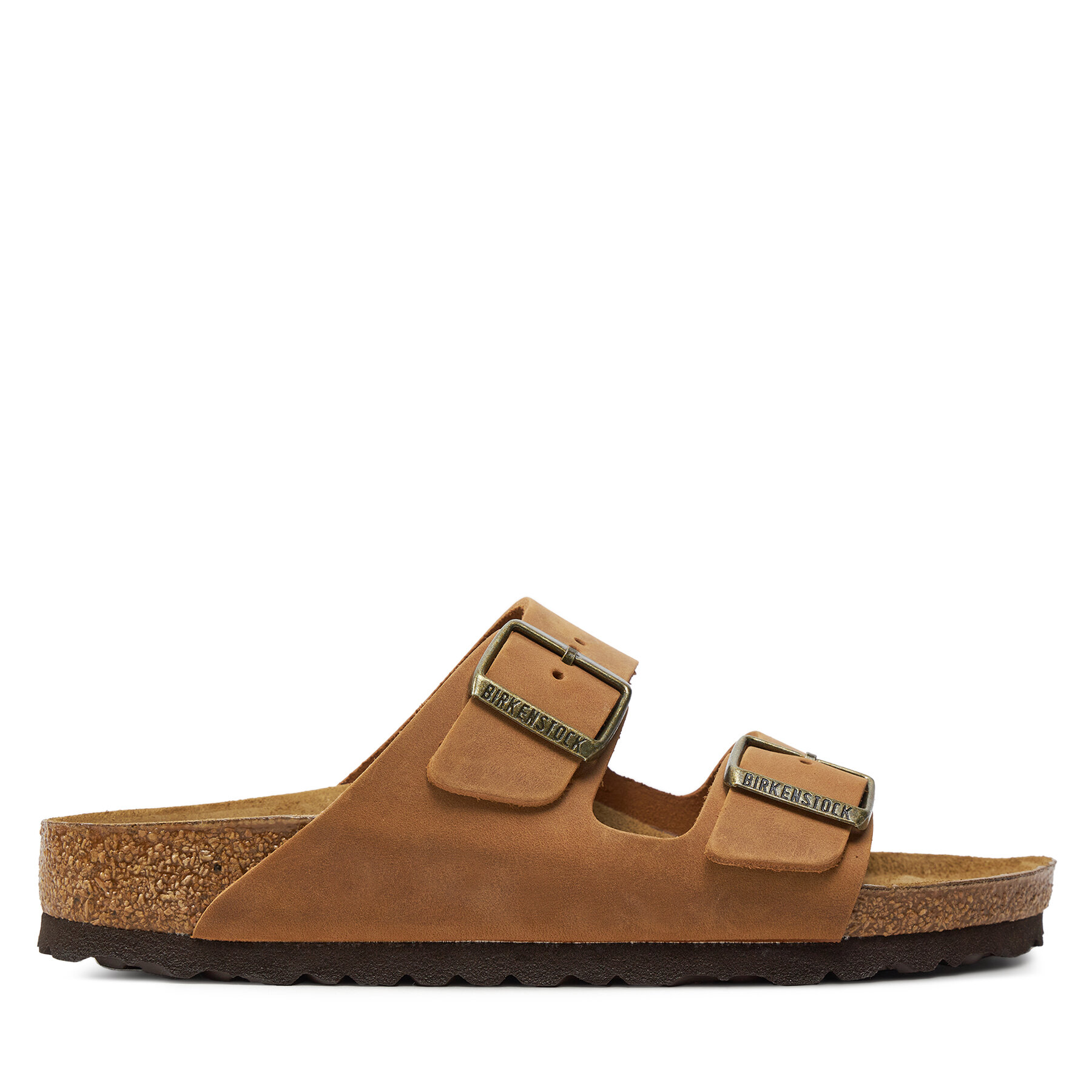 Birkenstock Klapki Arizona Leoi 1028401 Brązowy