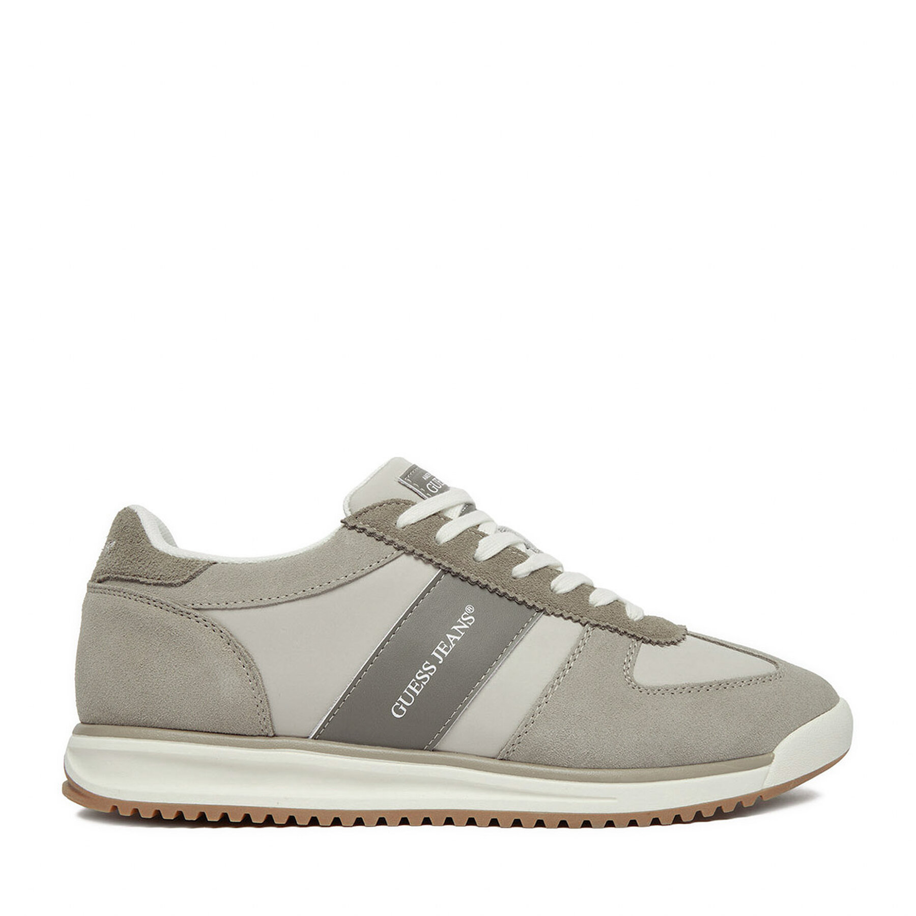 Guess Jeans Sneakersy EO-DELAND-01 WE Szary