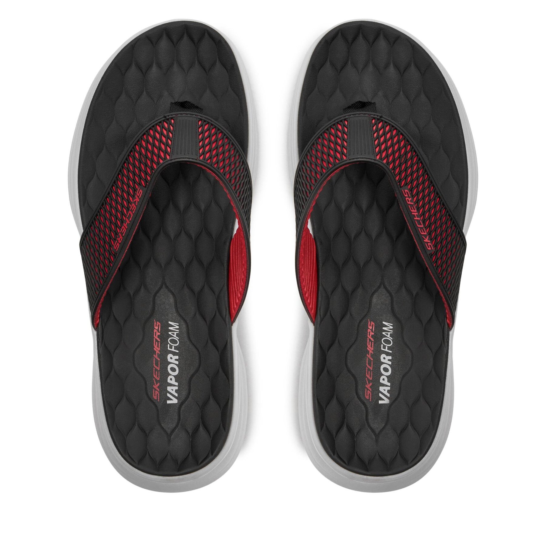 Skechers Japonki Vapor Foam Sandal 232894/BKRD Czarny