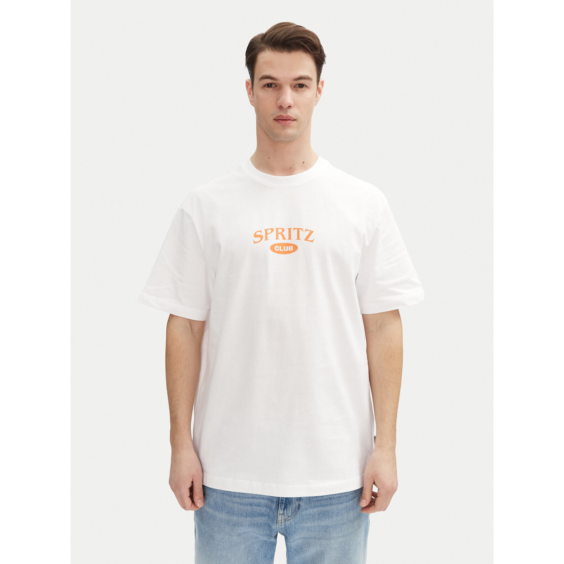 Only & Sons T-Shirt Spritz 22034398 Biały Relaxed Fit