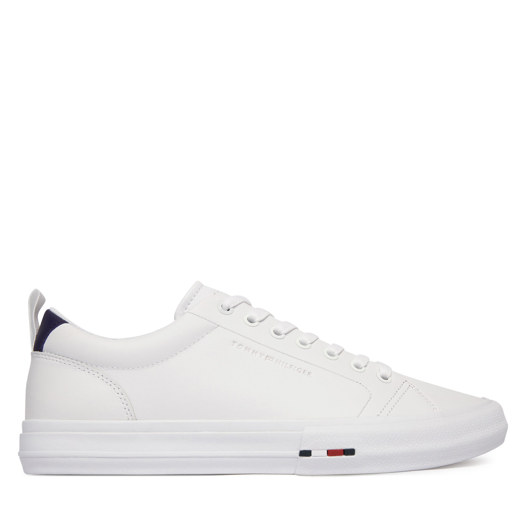 Tommy Hilfiger Sneakersy Harlem Street Lth FM0FM05708 Biały
