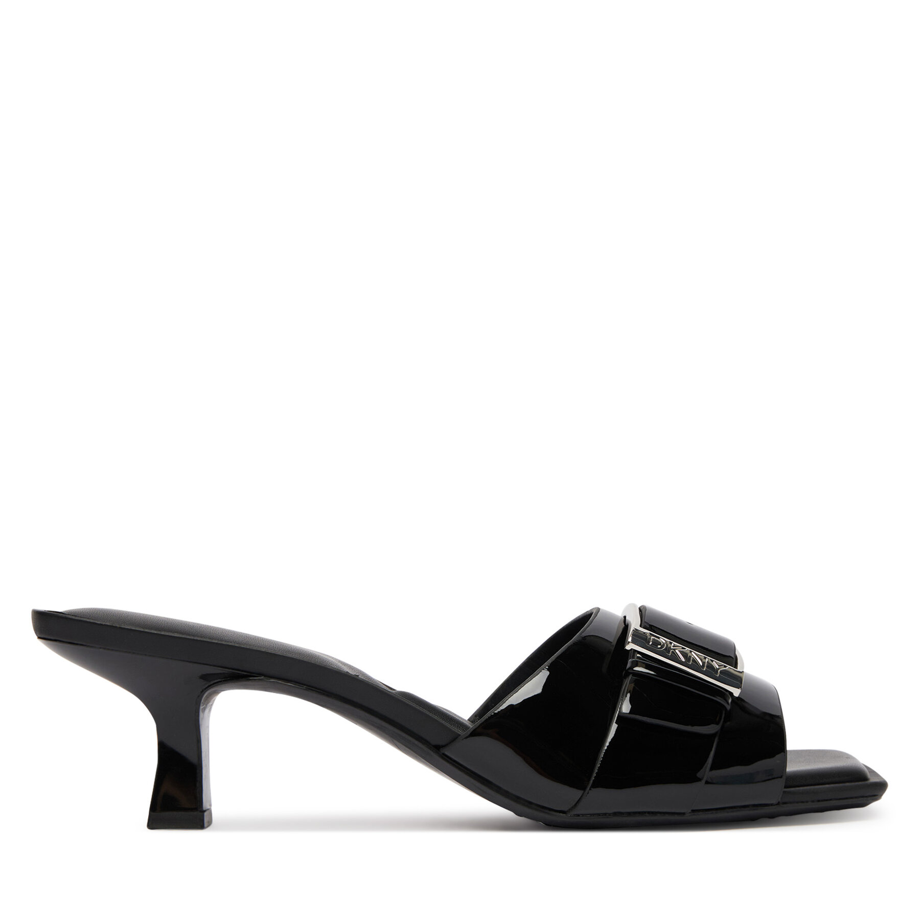 DKNY Klapki K1609114 Czarny
