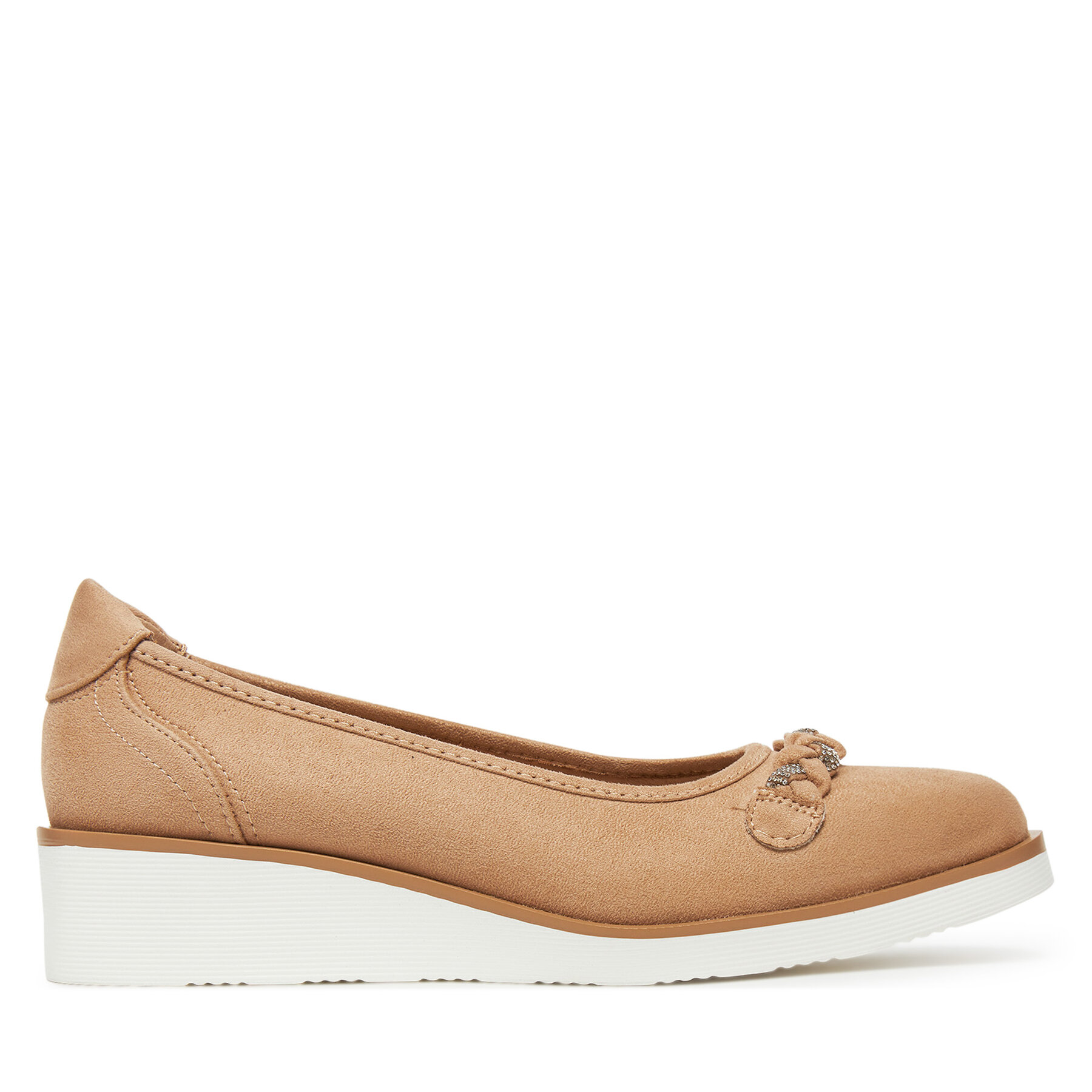 Clara Barson Baleriny WYL3395-7 Beżowy