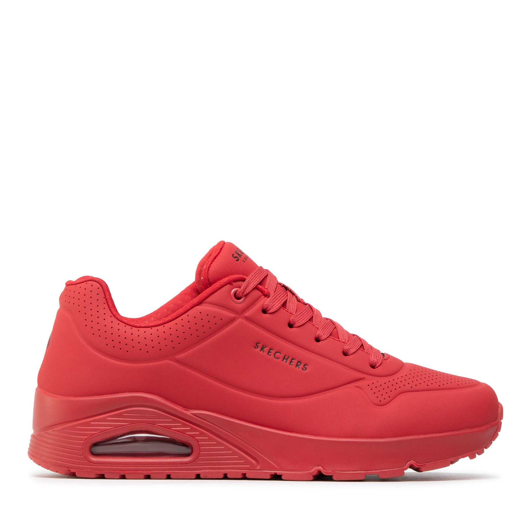 Skechers Sneakersy Uno Stand On Air 52458/RED Czerwony
