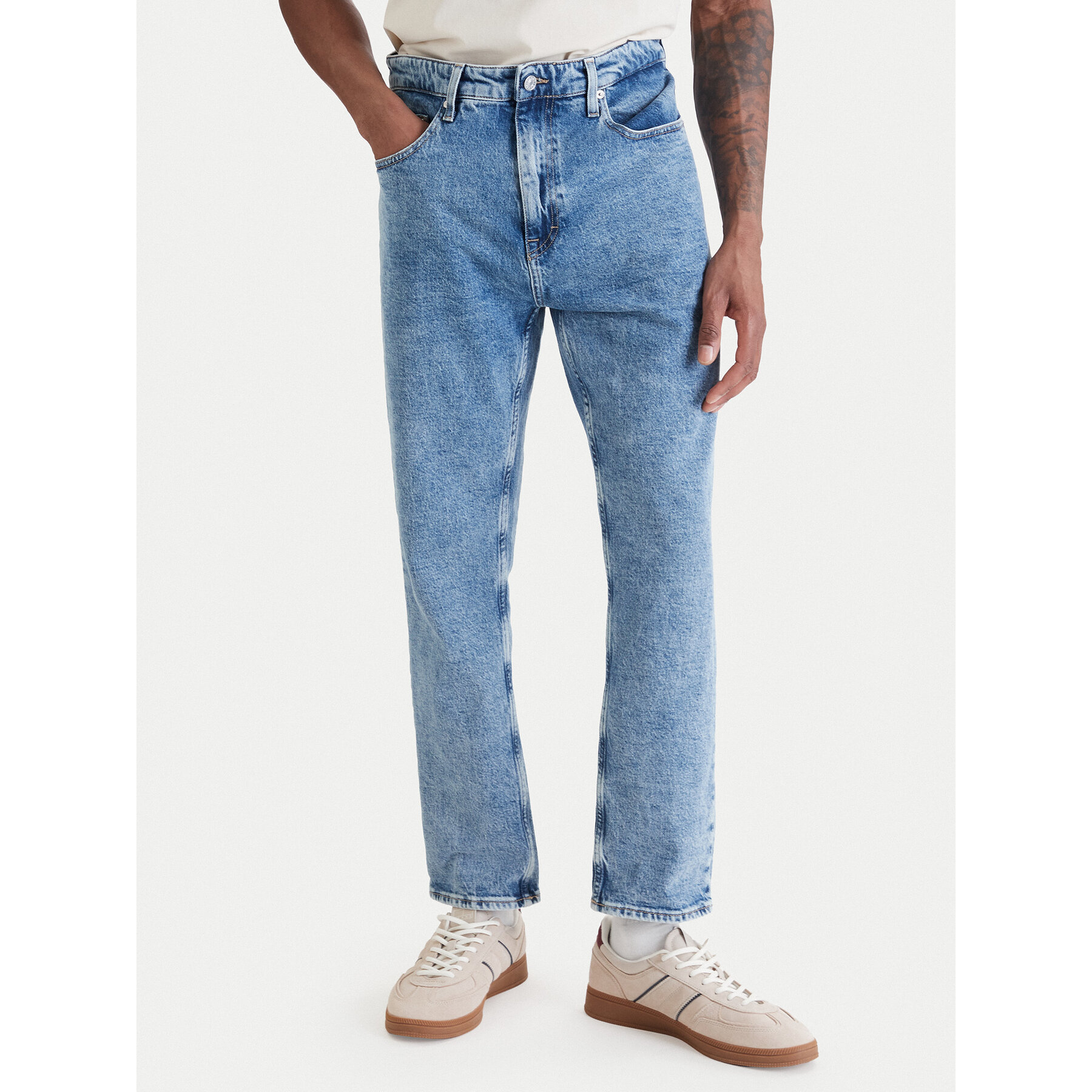 Tommy Jeans Jeansy Arlo DM0DM22863 Niebieski Slim Fit