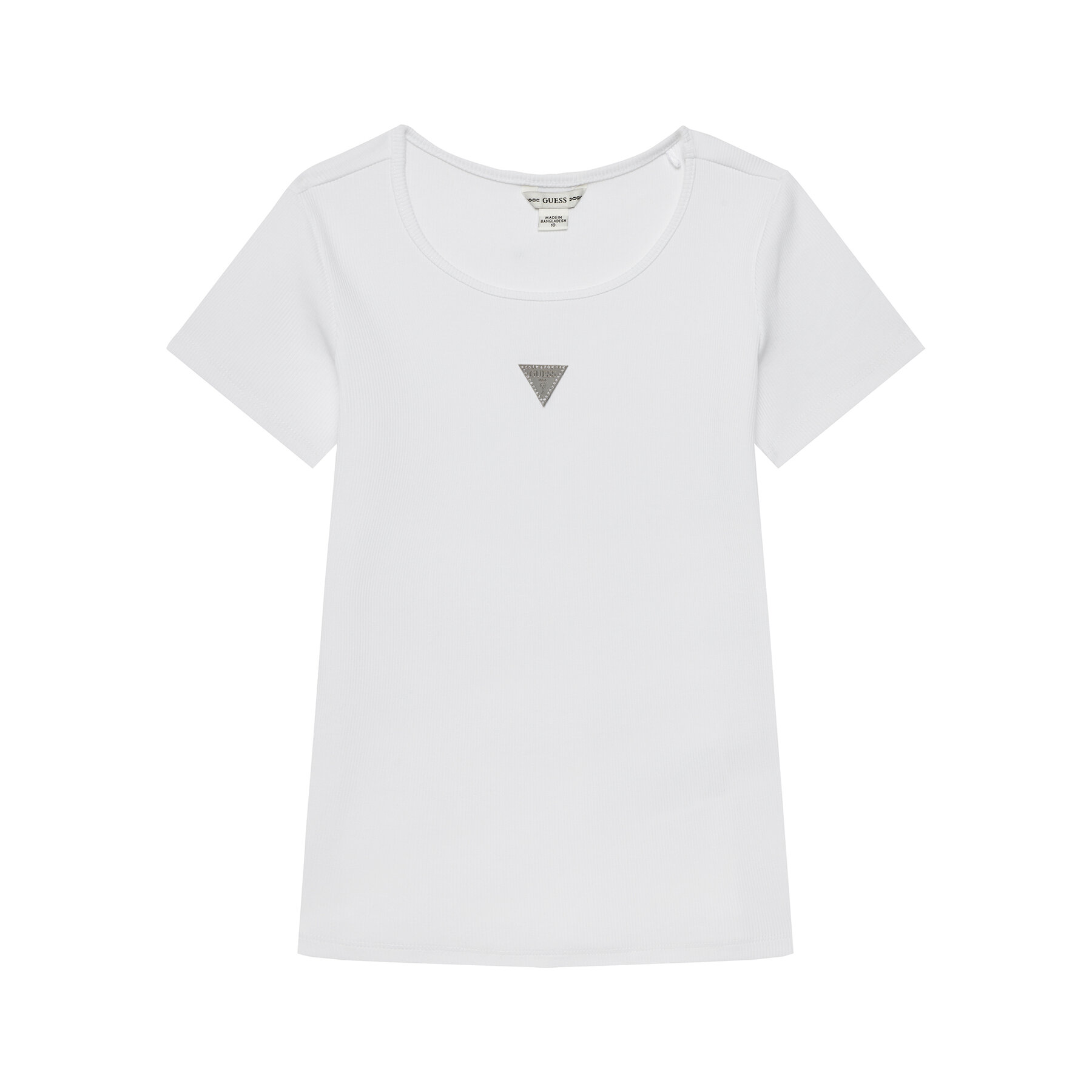 Guess T-Shirt J5YP03 KB1O1 Biały Regular Fit