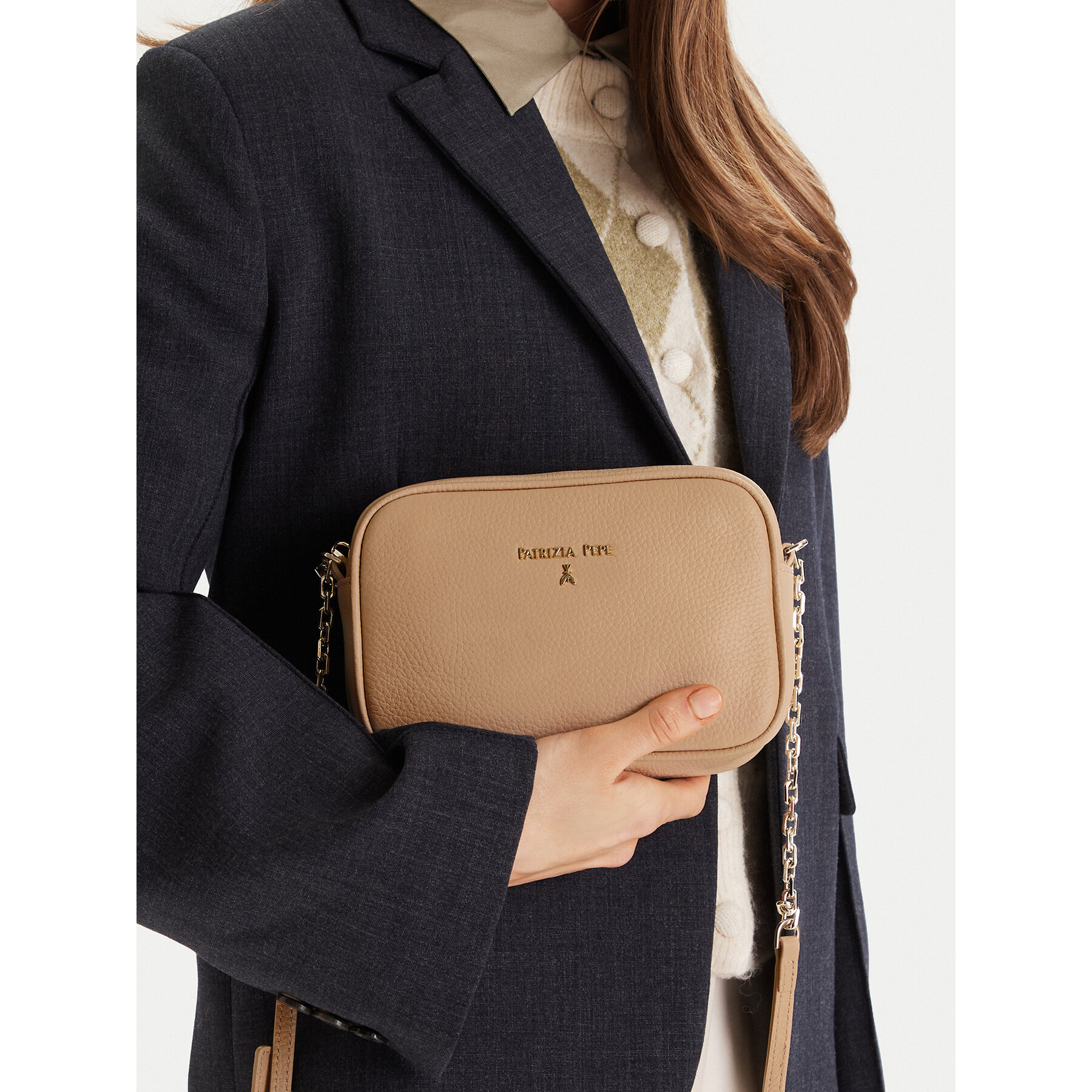 Patrizia Pepe Torebka CB0071/L001 Beżowy