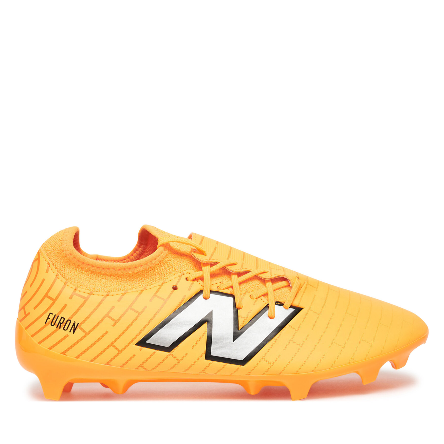 New Balance Buty do piłki nożnej Furon Pro V7+ Fg (2e Width) Soccer Cleats SF3FZ75 Żółty