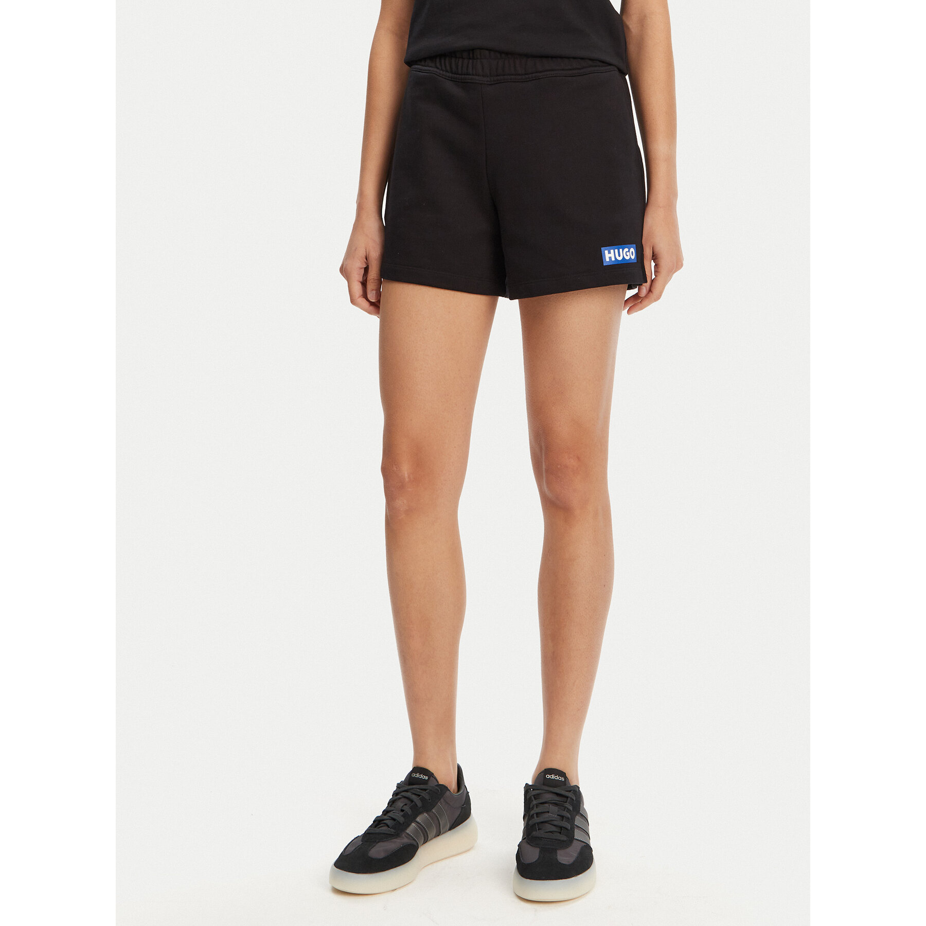 HUGO Szorty sportowe Classic 50541122 Czarny Regular Fit
