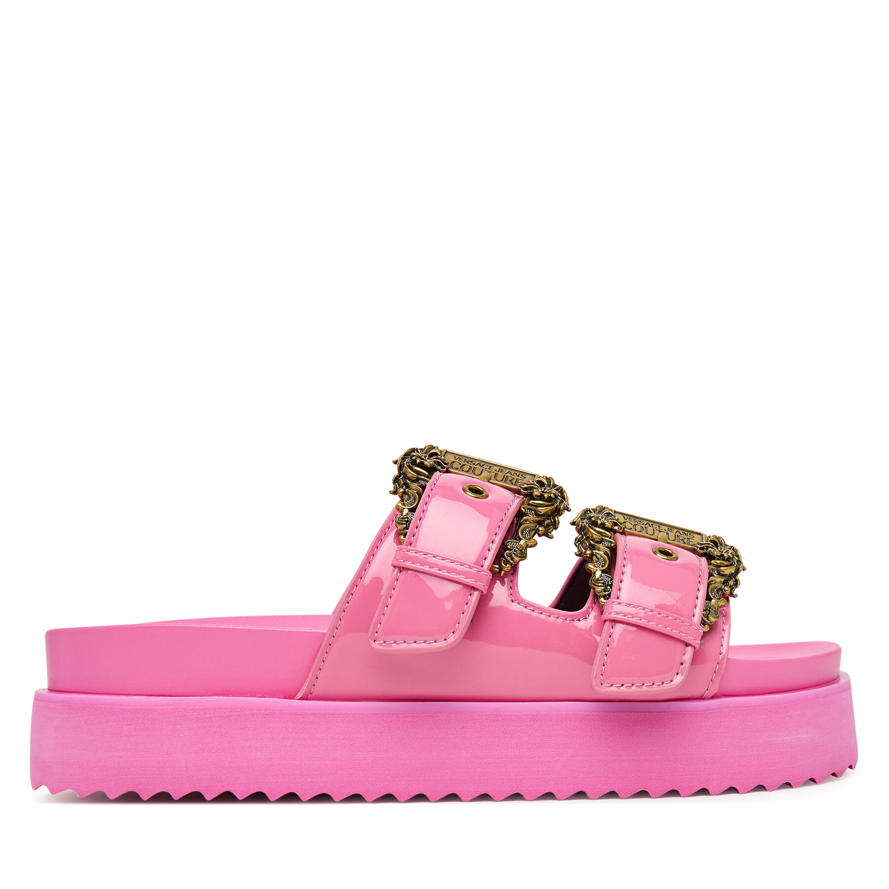Versace Jeans Couture Klapki 80VA3SM1 ZS190 499 Różowy