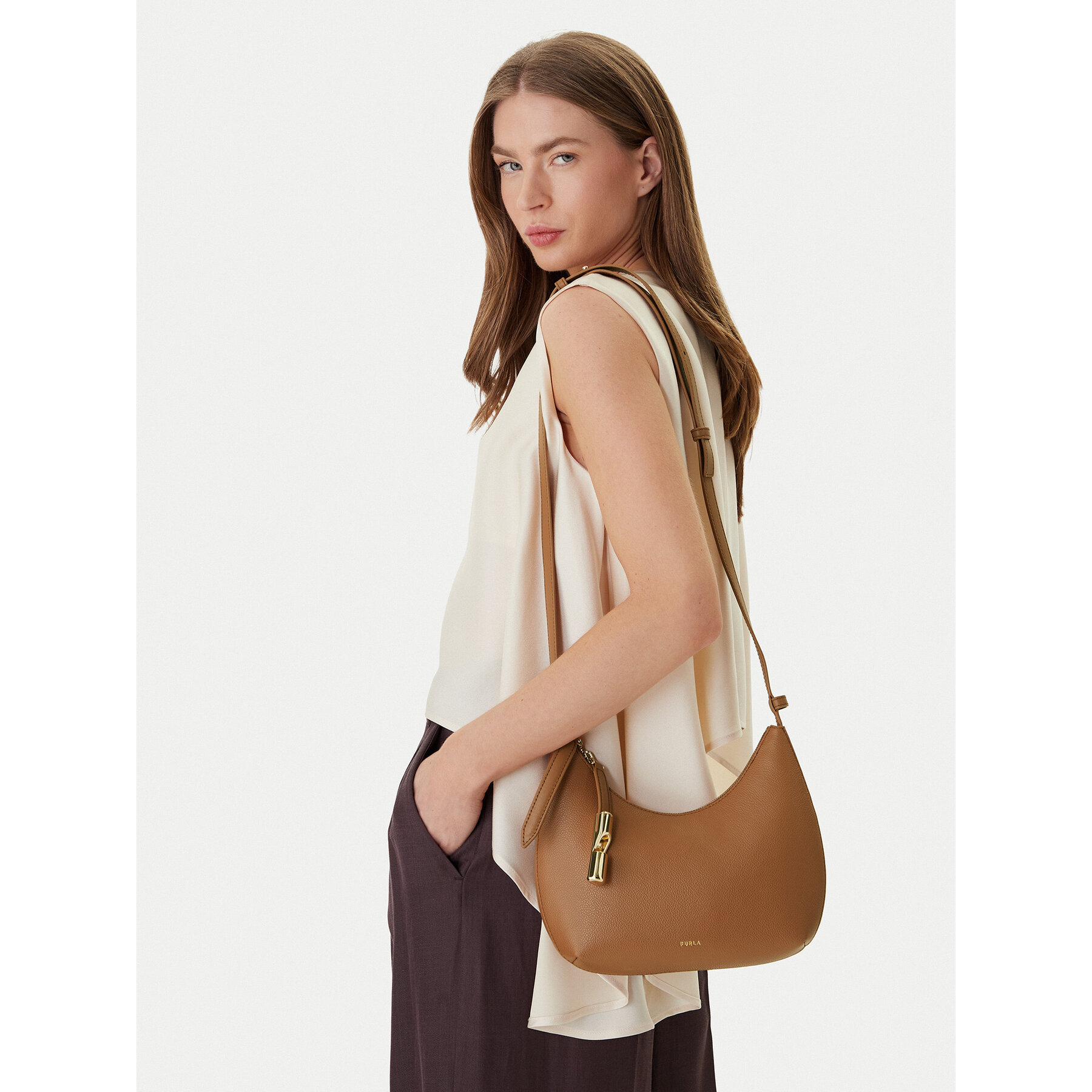 Furla Torebka WB01500 BX3353 RY000 Brązowy
