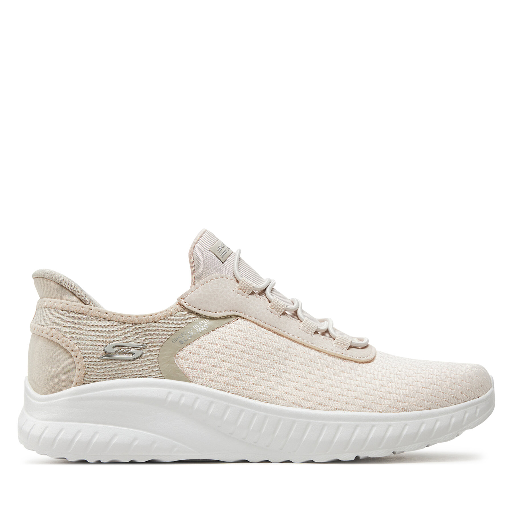 Skechers Sneakersy Bobs Squad Chaos-In Color 117504/OFWT Biały