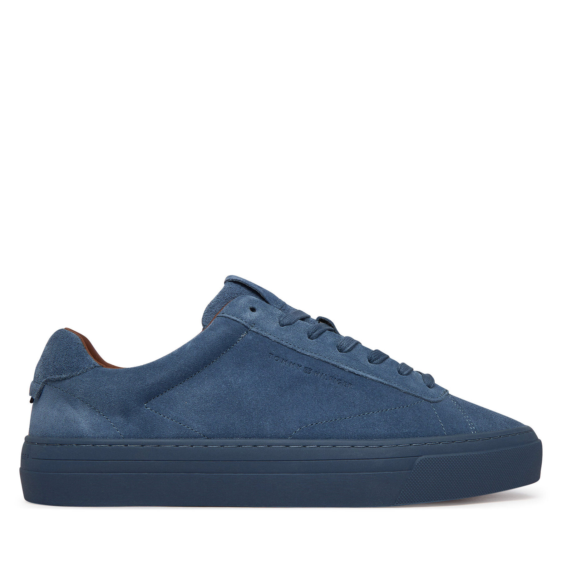 Tommy Hilfiger Sneakersy Park Premium Suede FM0FM05829 Niebieski