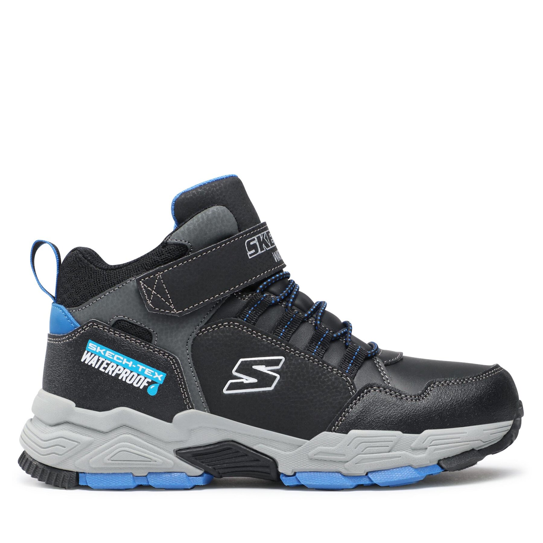 Skechers Sneakersy Drollix Venture Rush 406418L/BKRY Czarny