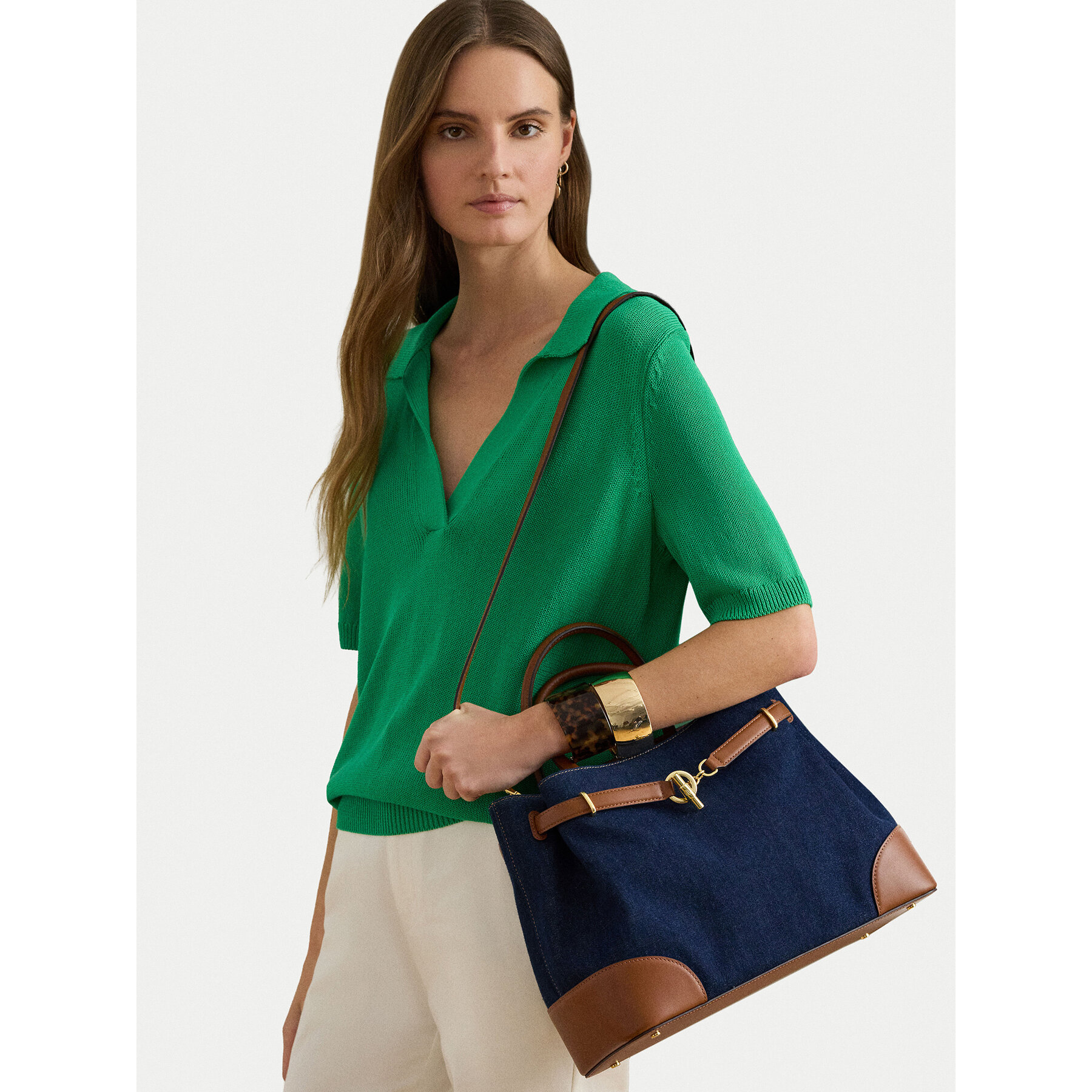LAUREN RALPH LAUREN Torebka 431P04295001 Granatowy