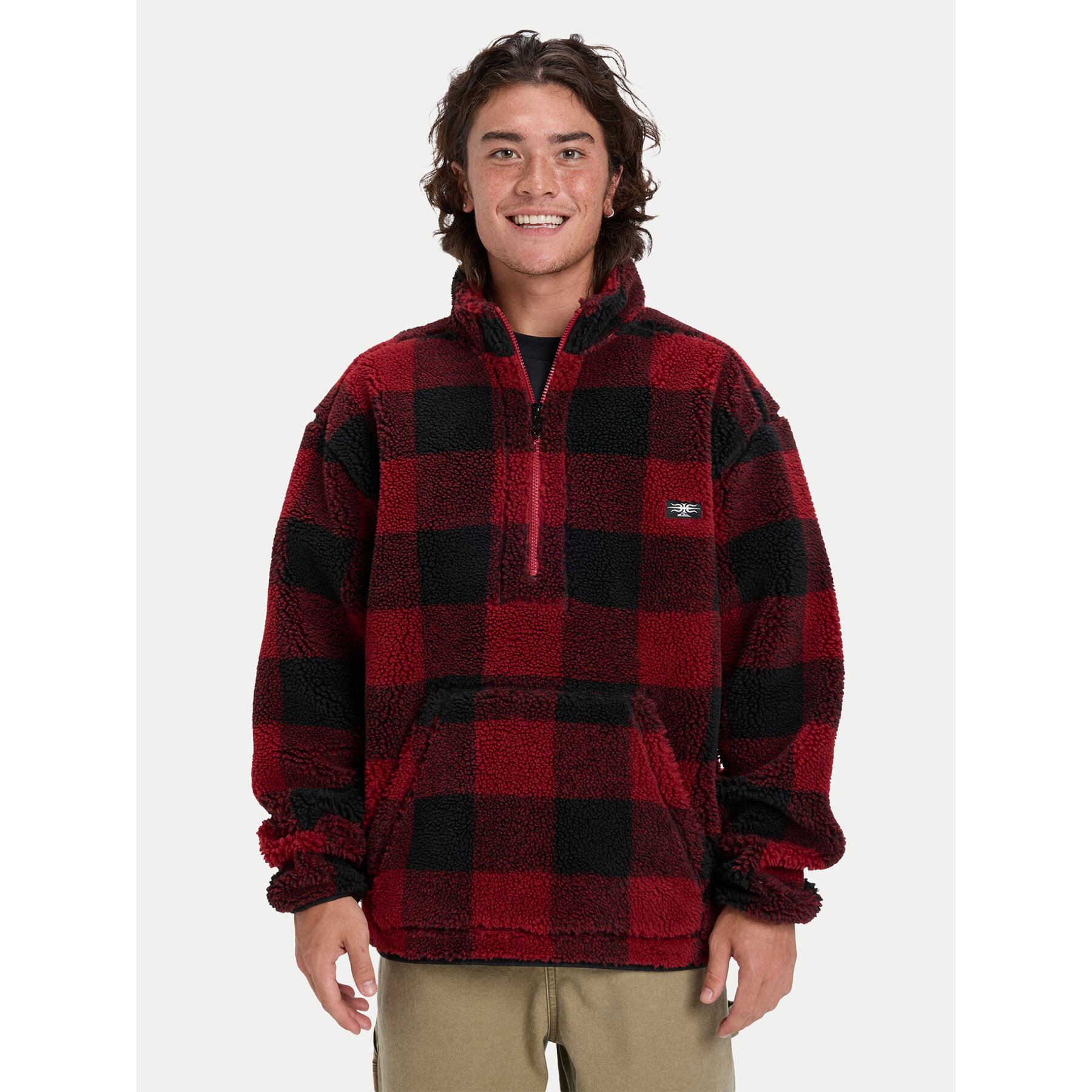 Quiksilver Polar Mercury Woodlans EQYPF03070 Bordowy Regular Fit