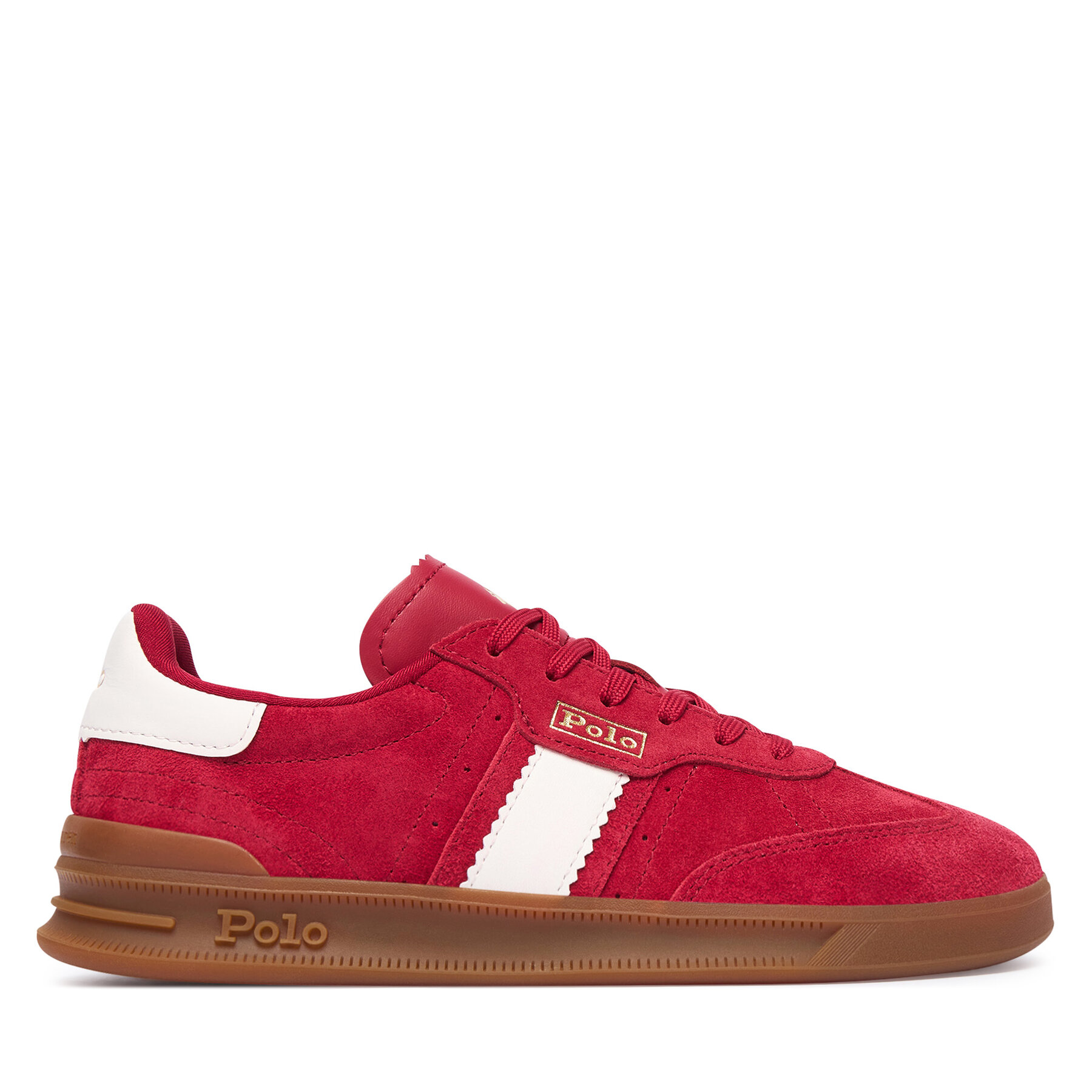 Polo Ralph Lauren Sneakersy 804956688013 Czerwony