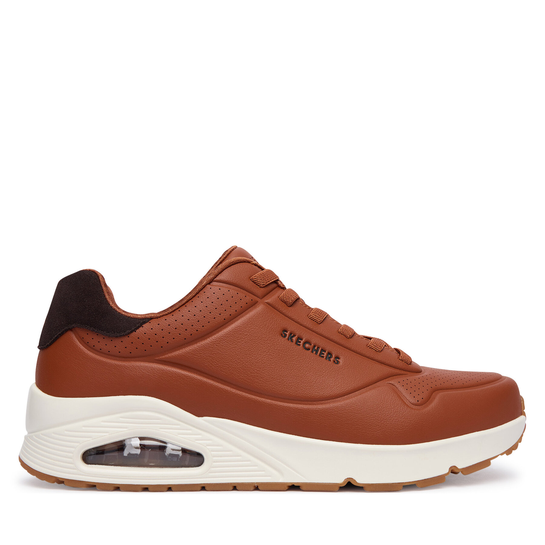 Skechers Sneakersy UNO - Tailored Air 183007/COG Brązowy