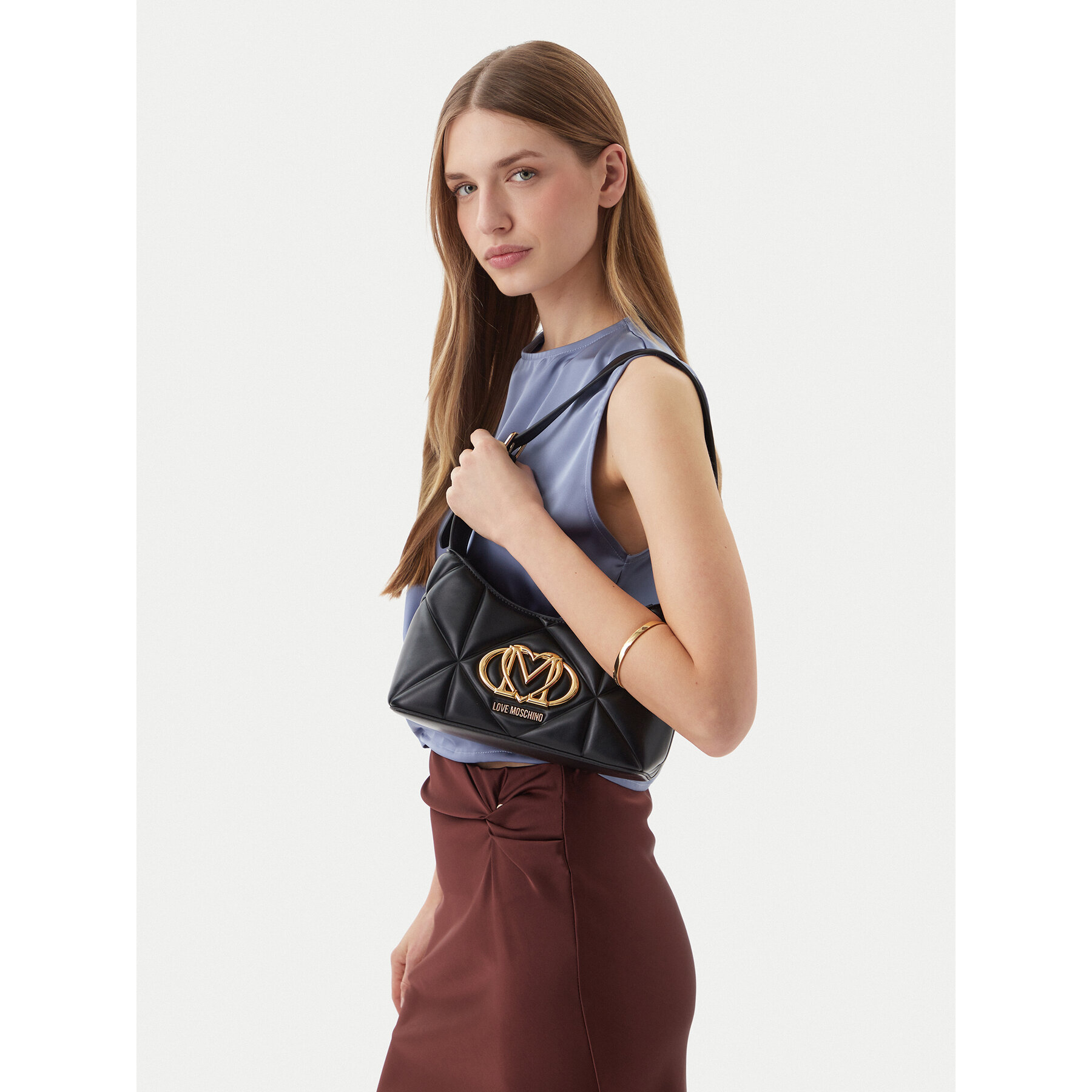 LOVE MOSCHINO Torebka JC4258PP0OLC0000 Czarny