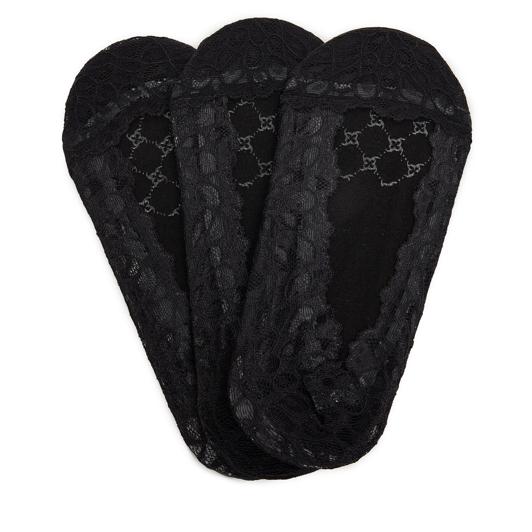 Nine West Stopki LA_NW_4WB_005_SS25 (3-PACK) BLACK Czarny