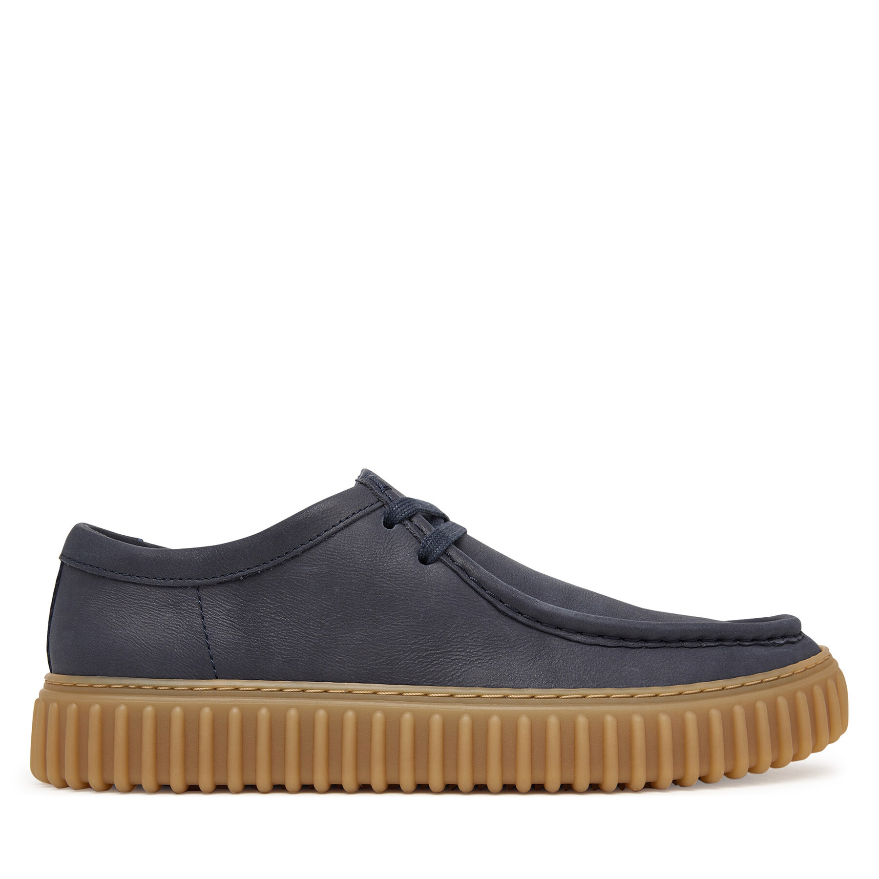 Clarks Sneakersy Torhill Lace 26186159 Granatowy
