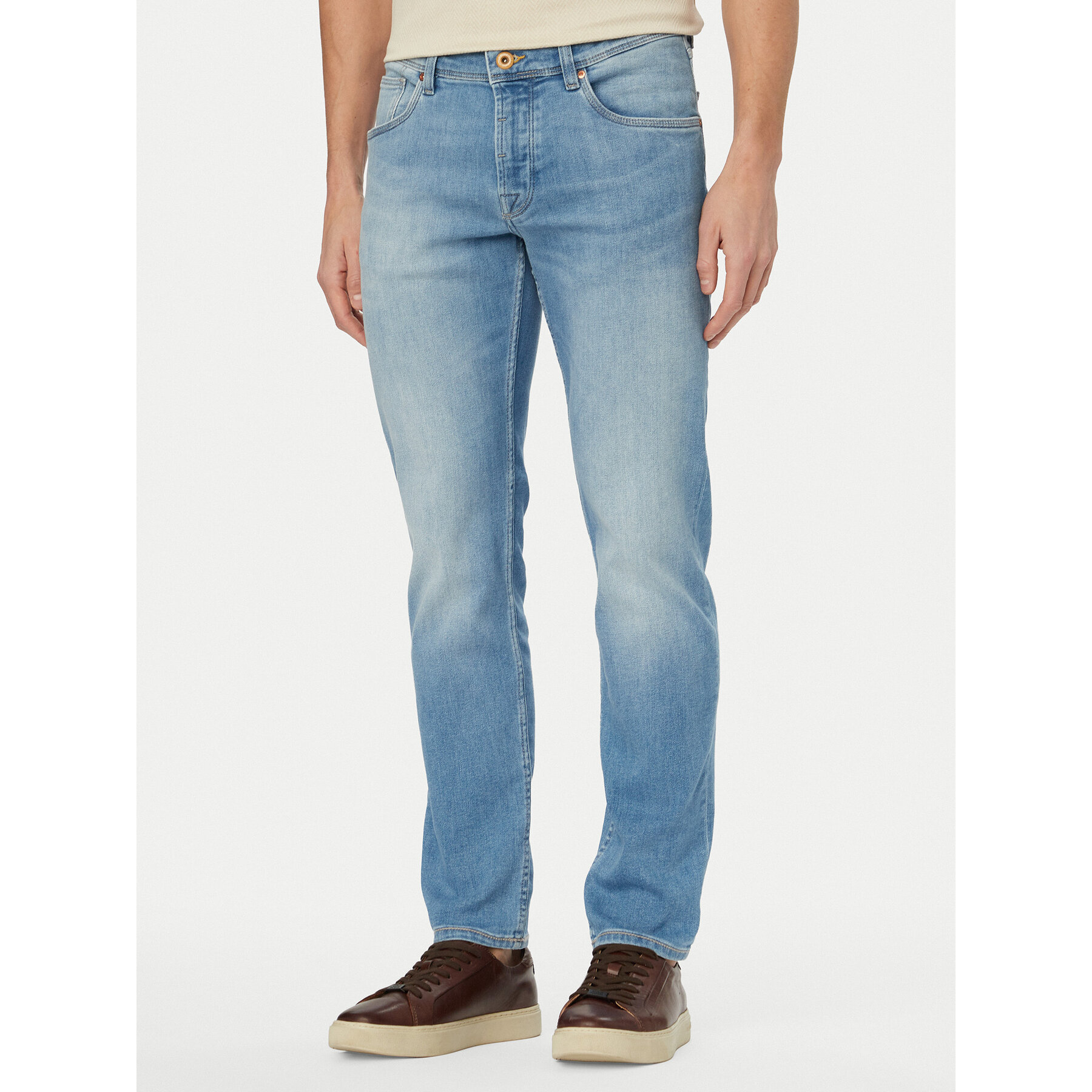 Bugatti Jeansy 3108D-16671E Niebieski Slim Fit