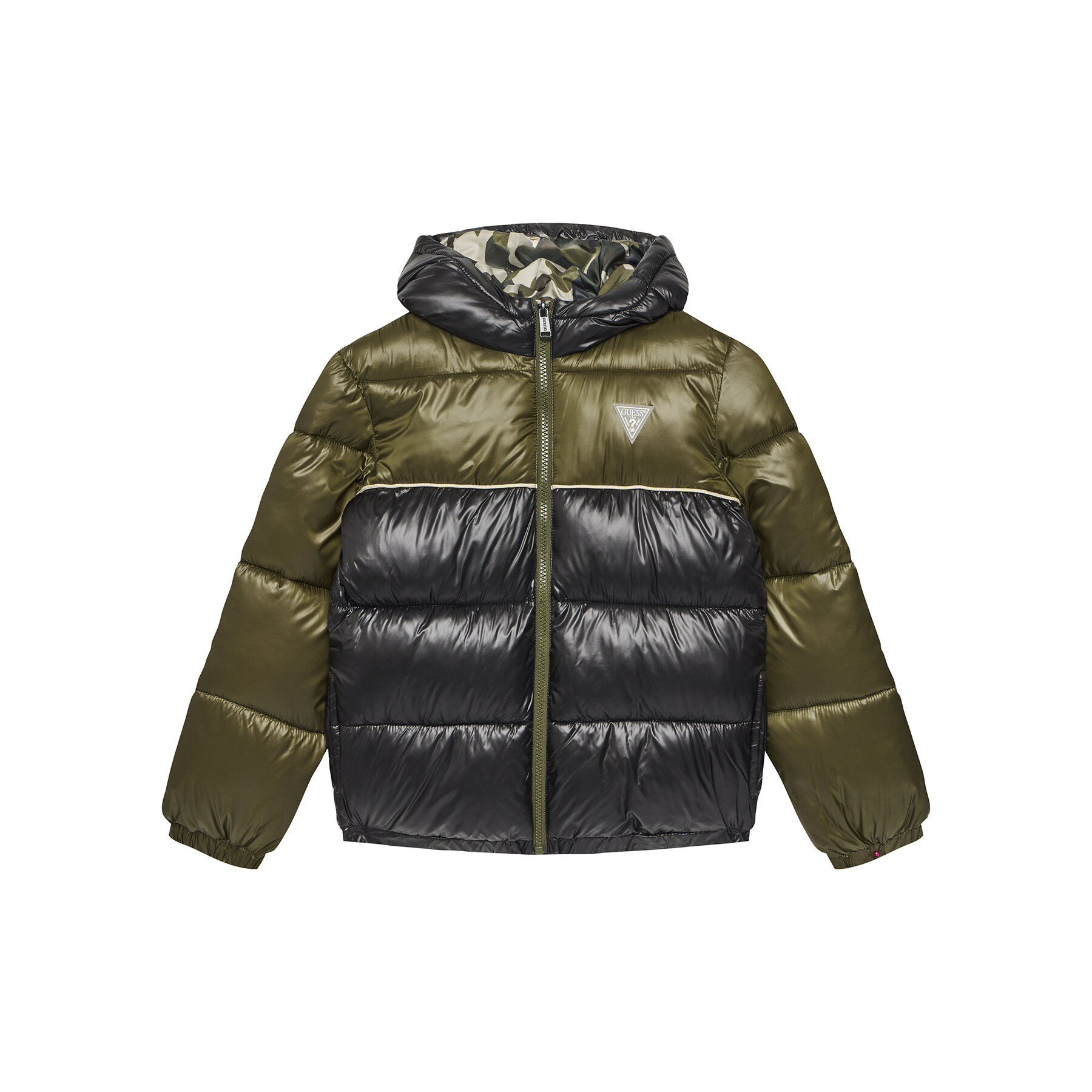 Guess Kurtka zimowa L5YL00 WEGY0 Czarny Regular Fit