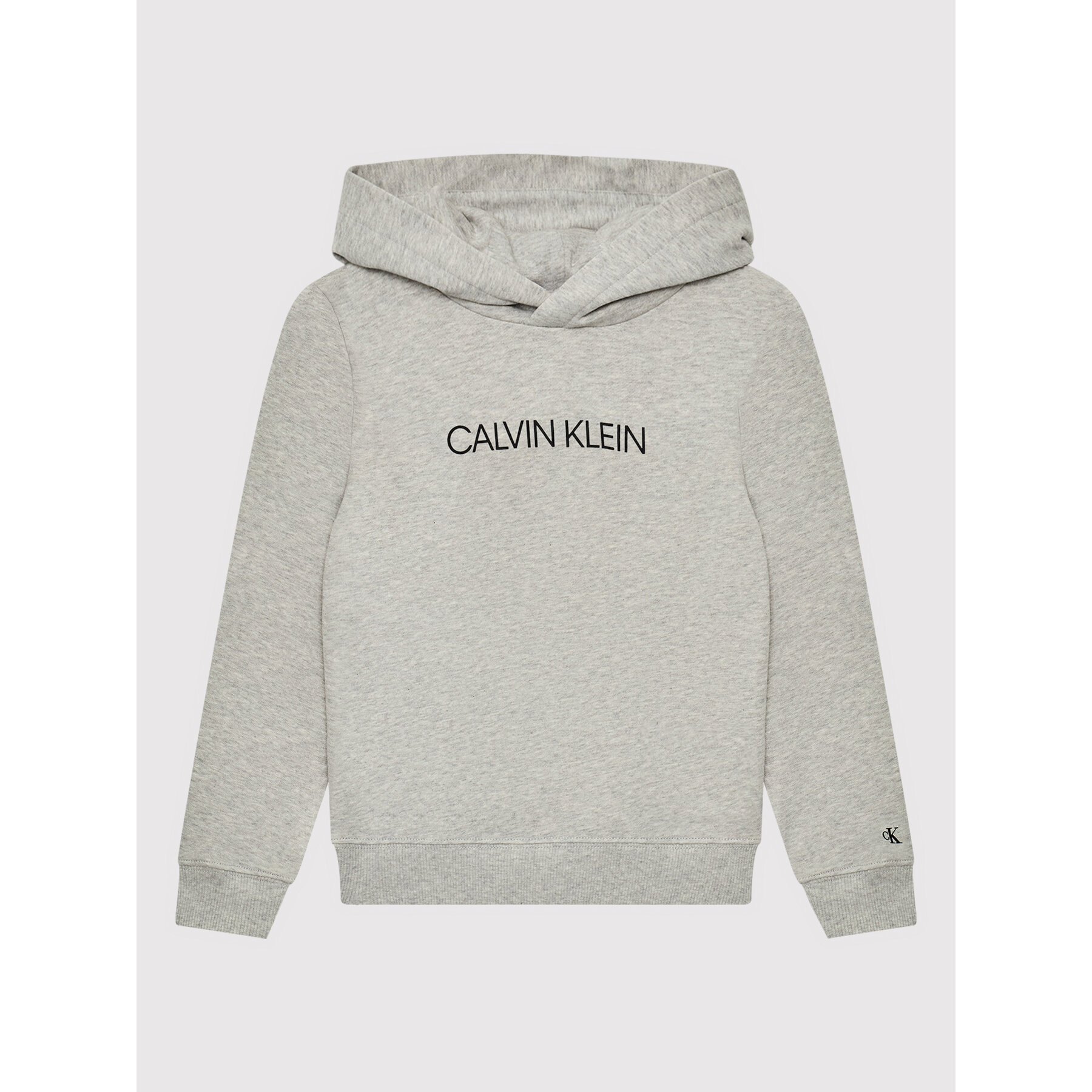 Calvin Klein Jeans Bluza Institutional IU0IU00163 Szary Regular Fit