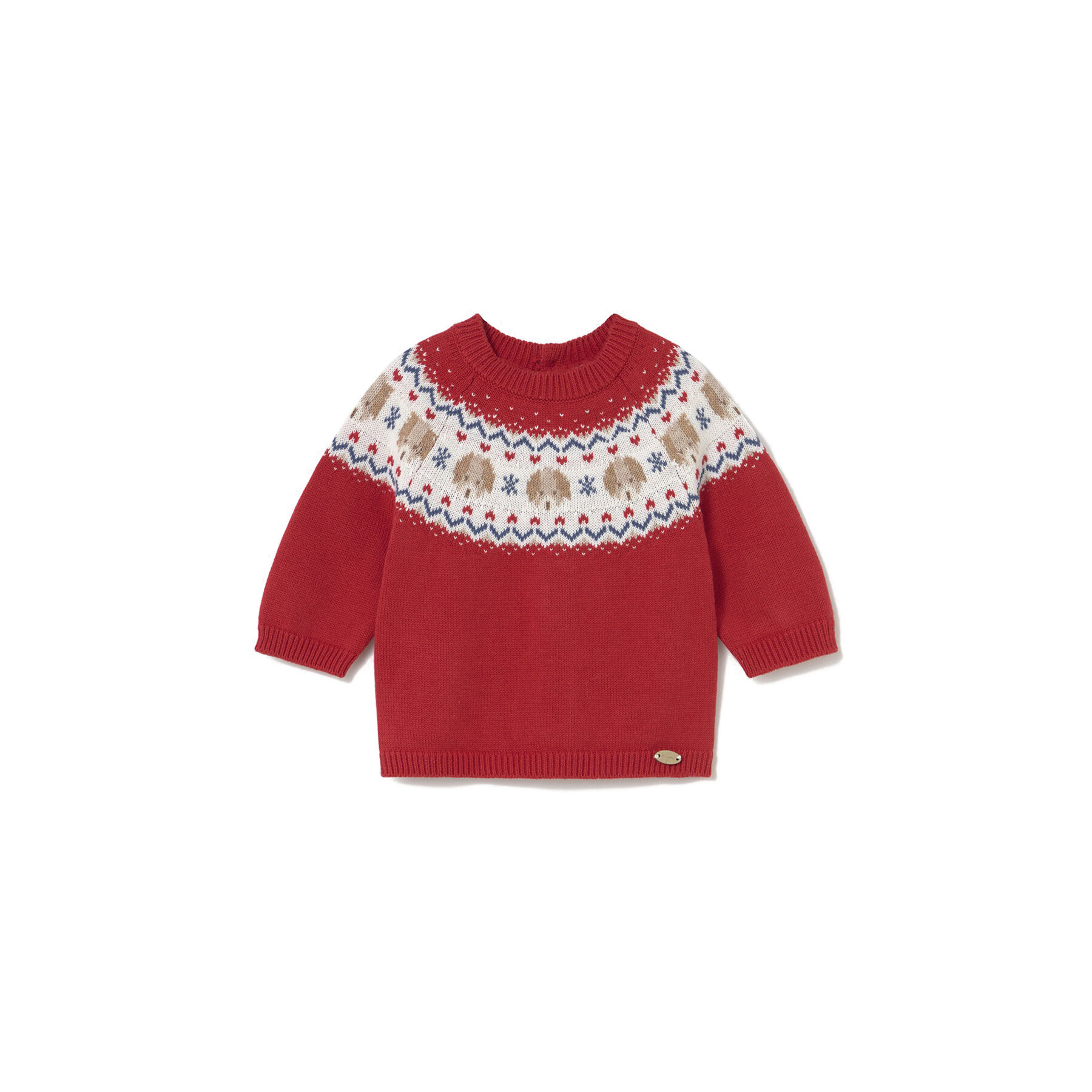 Mayoral Sweter 2336 Czerwony Regular Fit