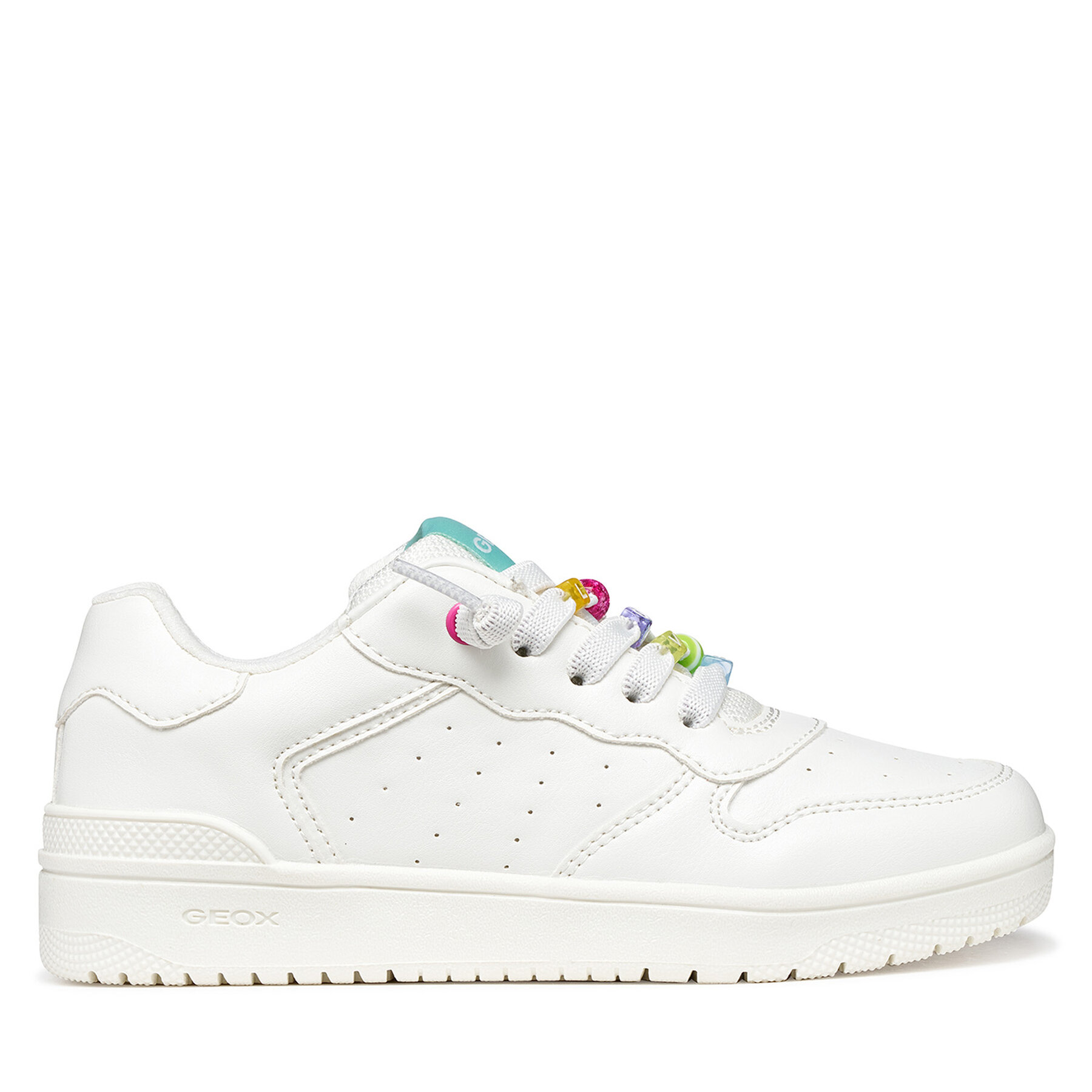 Geox Sneakersy J Washiba Girl J45HXD 000BC C0653 S Biały