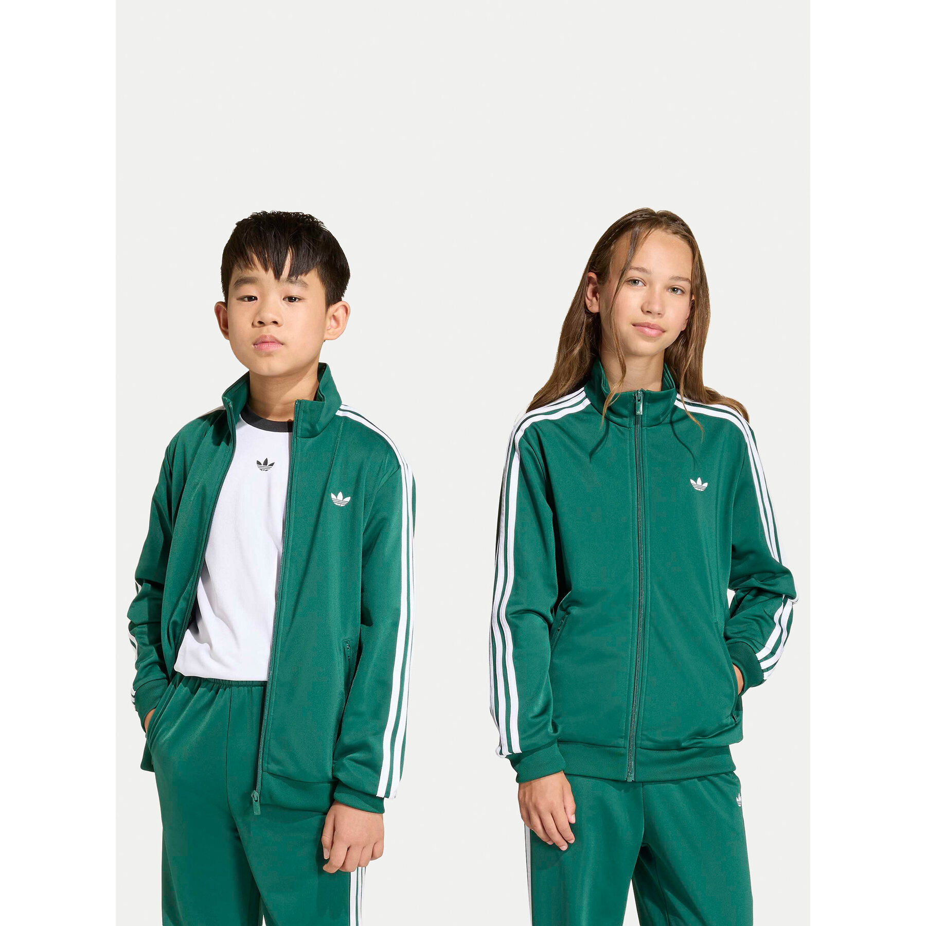 adidas Bluza Firebird KE0893 Zielony Loose Fit