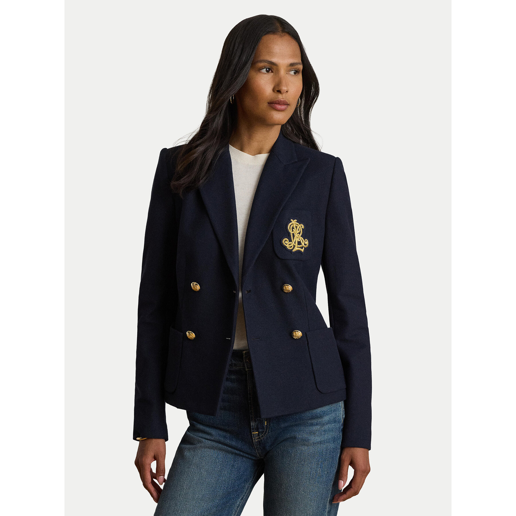 Polo Ralph Lauren Marynarka 200P14021002 Granatowy Regular Fit