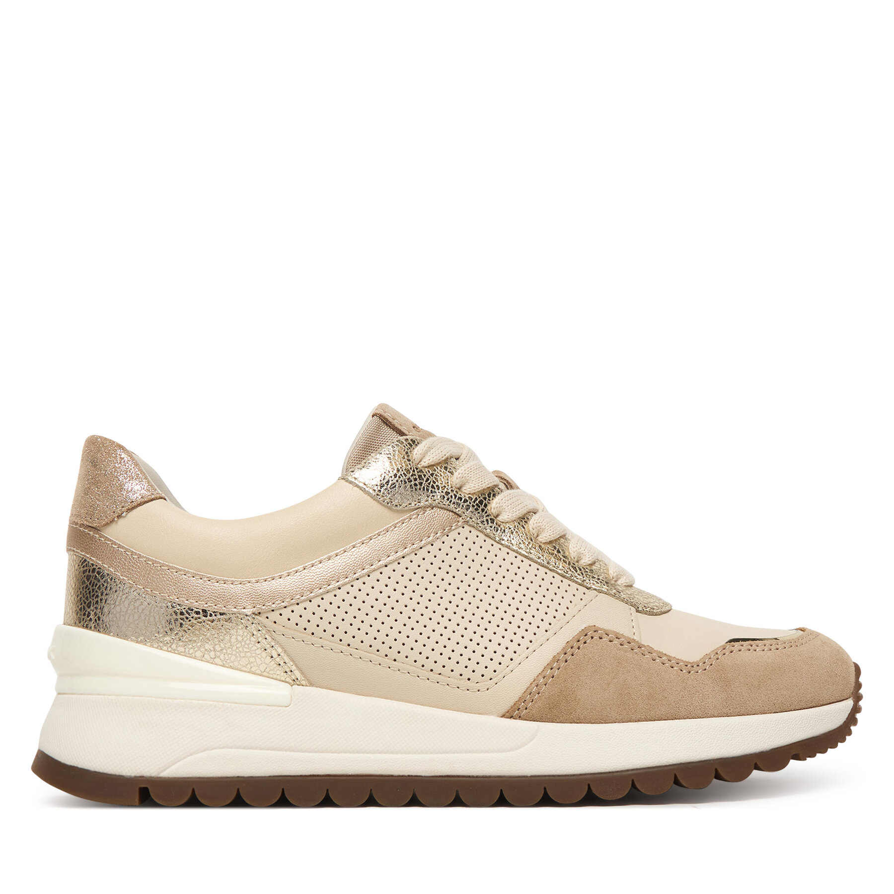 Geox Sneakersy D Desya D6500A 085CF C1S2L Beżowy
