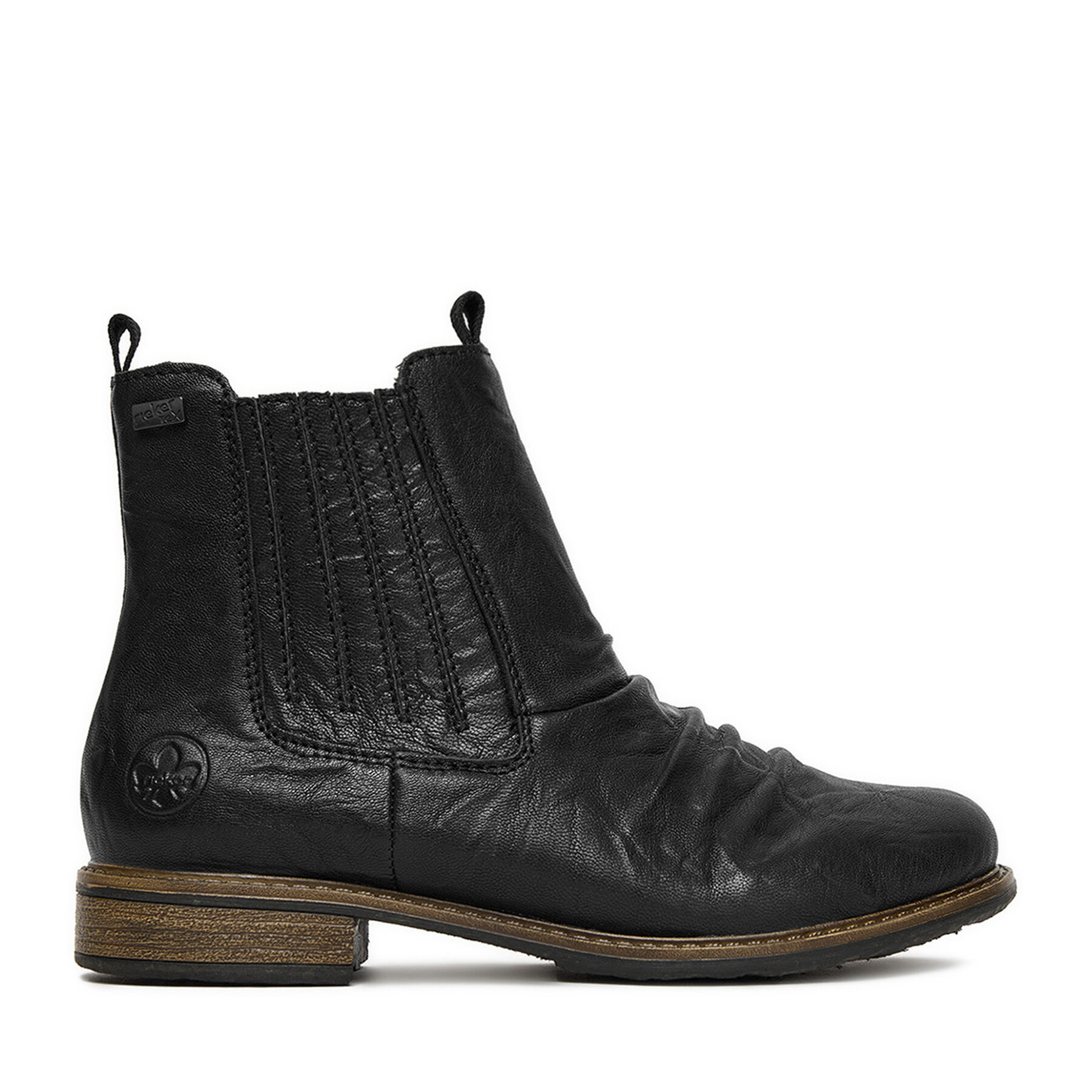 Rieker Botki 74855-00 Czarny